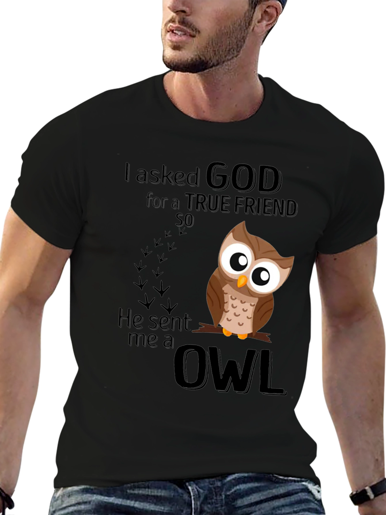God Sent Me an Owl T-Shirt