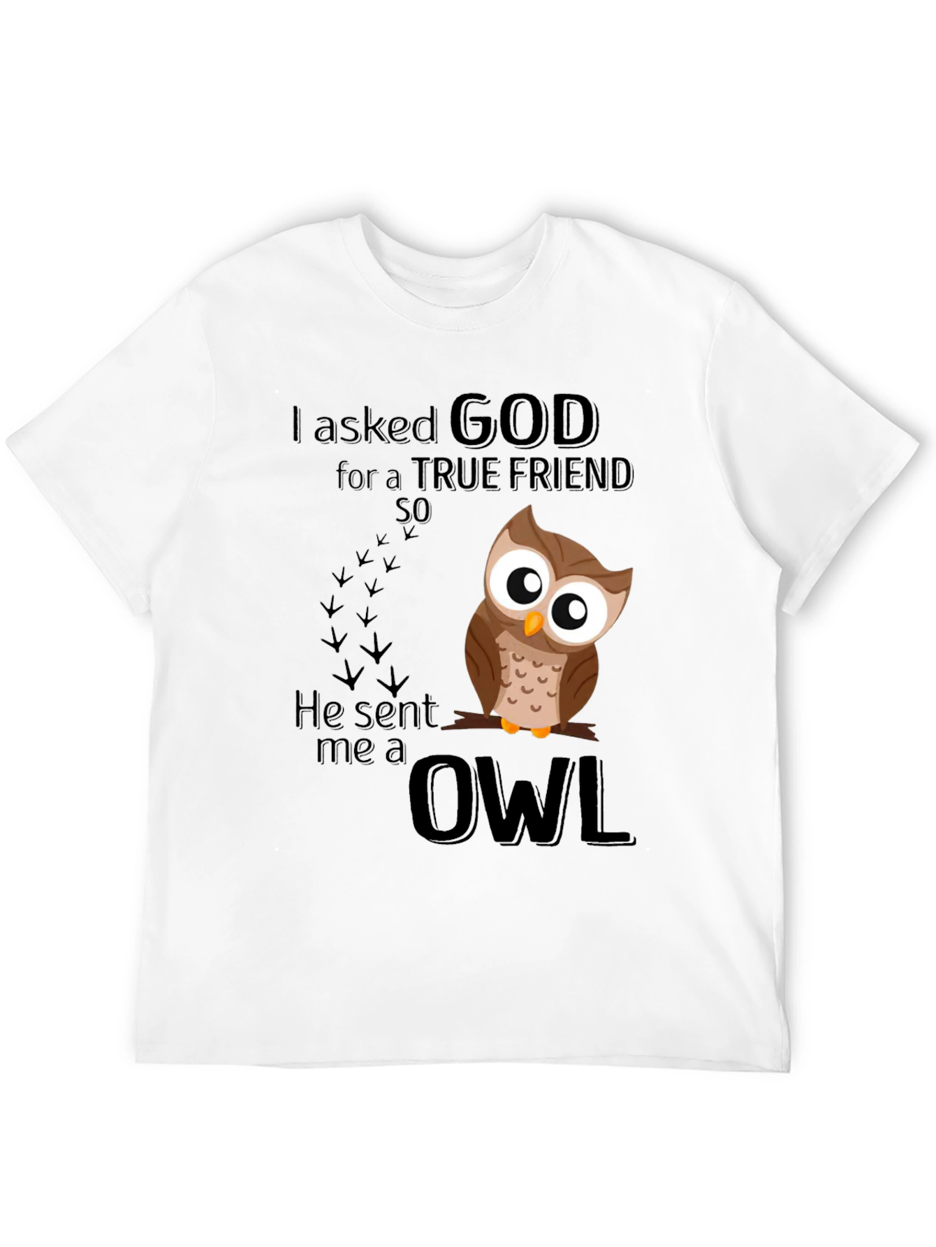 God Sent Me an Owl T-Shirt