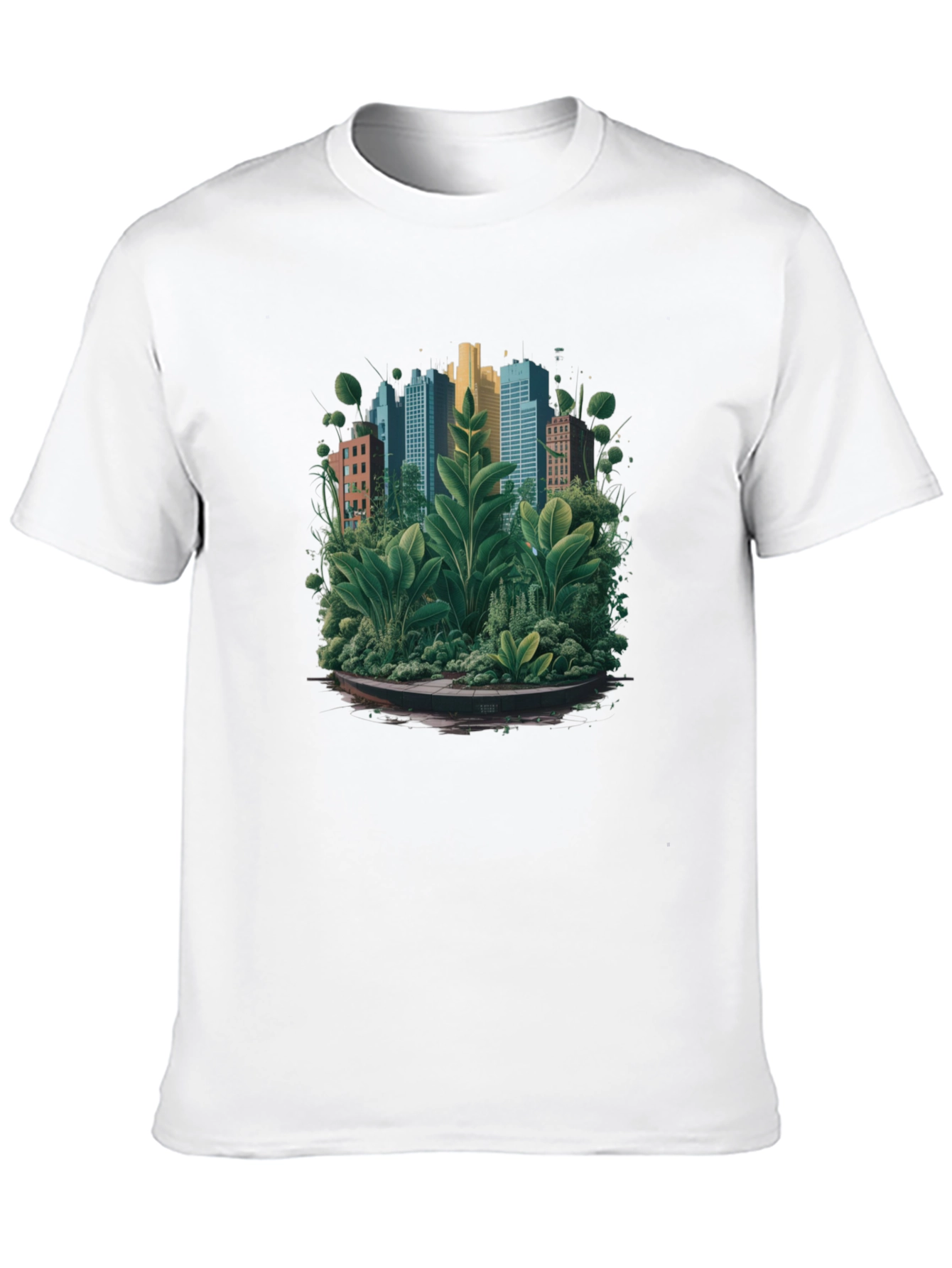Urban Jungle T-Shirt - Eco-Friendly City Design