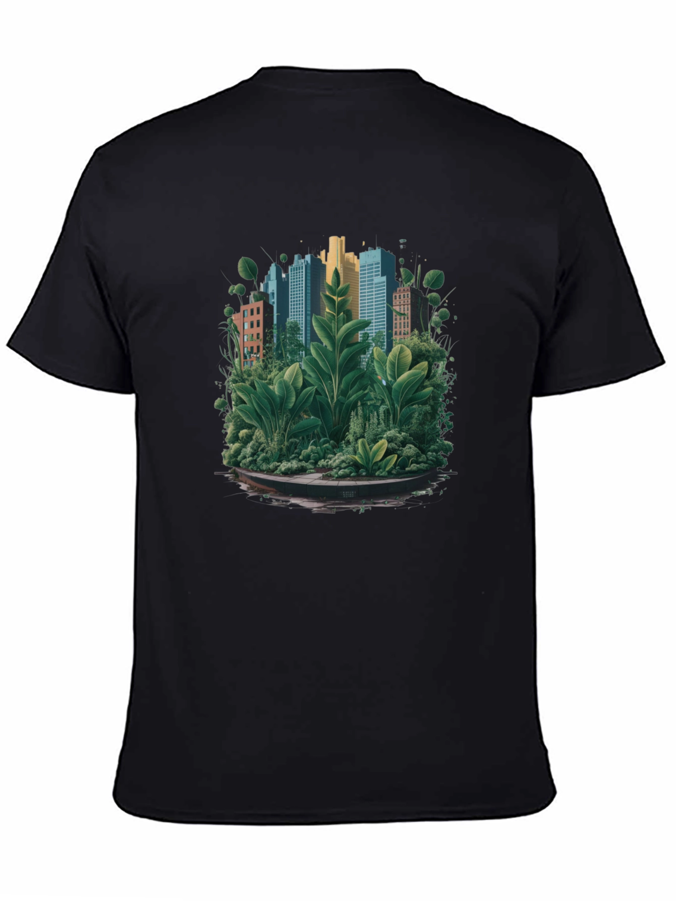 Urban Jungle T-Shirt - Eco-Friendly City Design