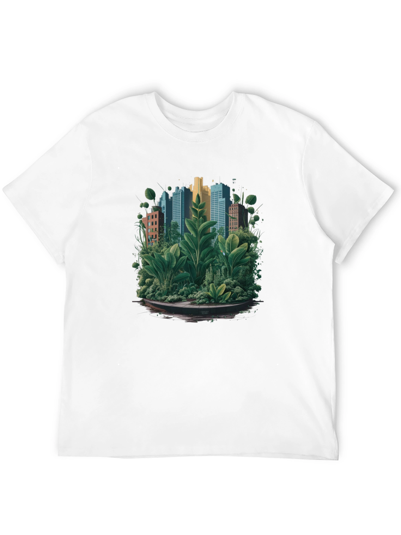 Urban Jungle T-Shirt - Eco-Friendly City Design