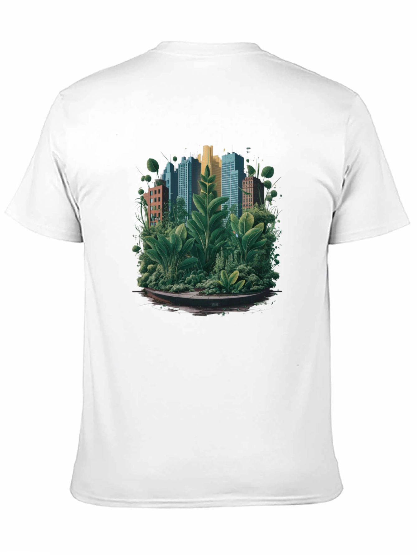 Urban Jungle T-Shirt - Eco-Friendly City Design