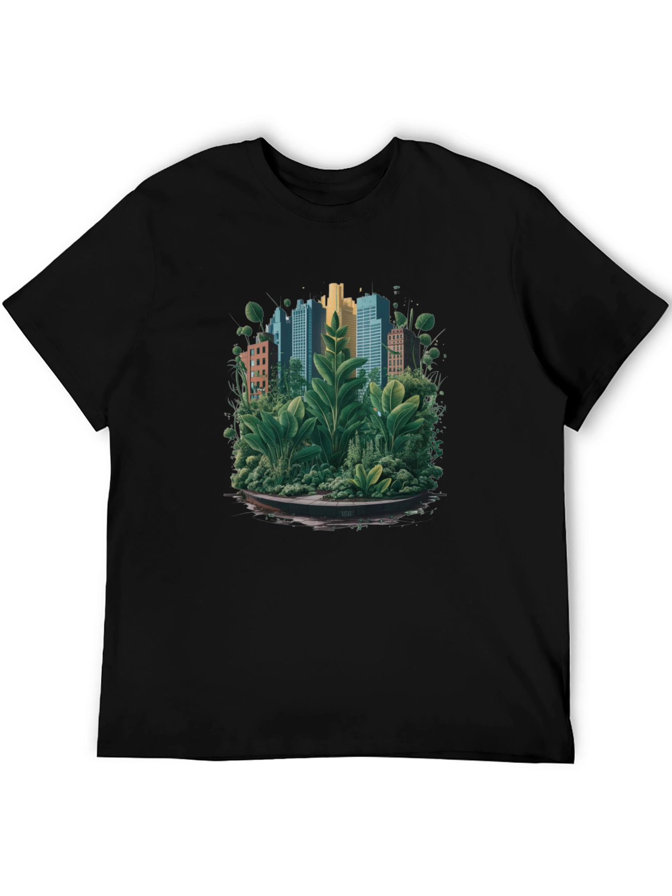 Urban Jungle T-Shirt - Eco-Friendly City Design