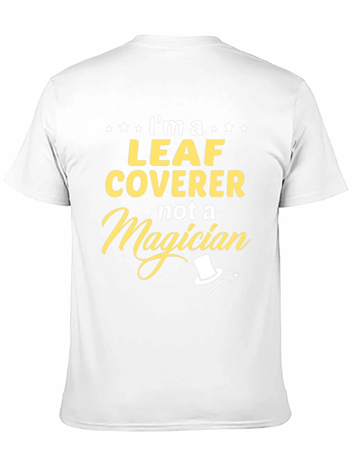 Leaf Coverer T-Shirt - Funny Landscaping Tee