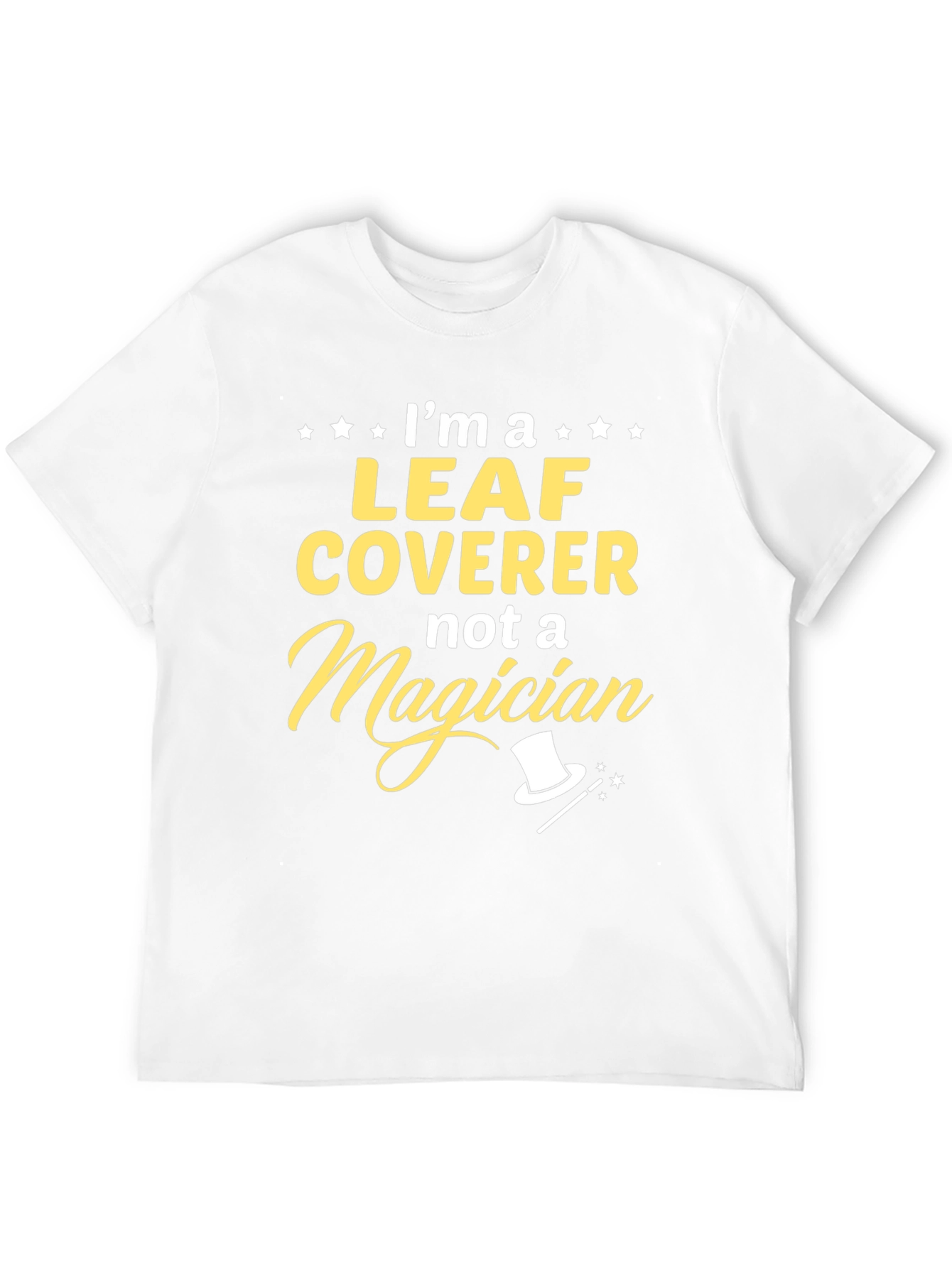 Leaf Coverer T-Shirt - Funny Landscaping Tee
