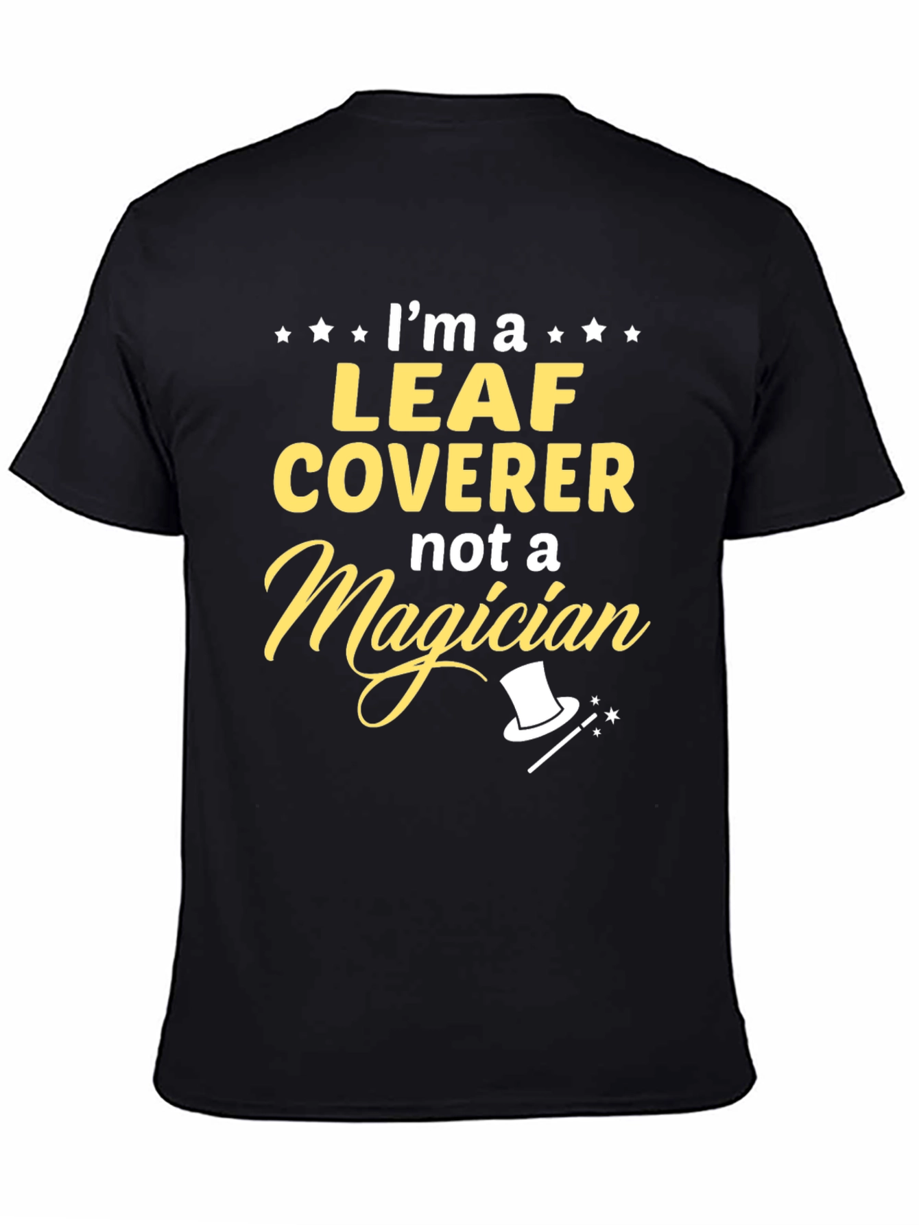 Leaf Coverer T-Shirt - Funny Landscaping Tee