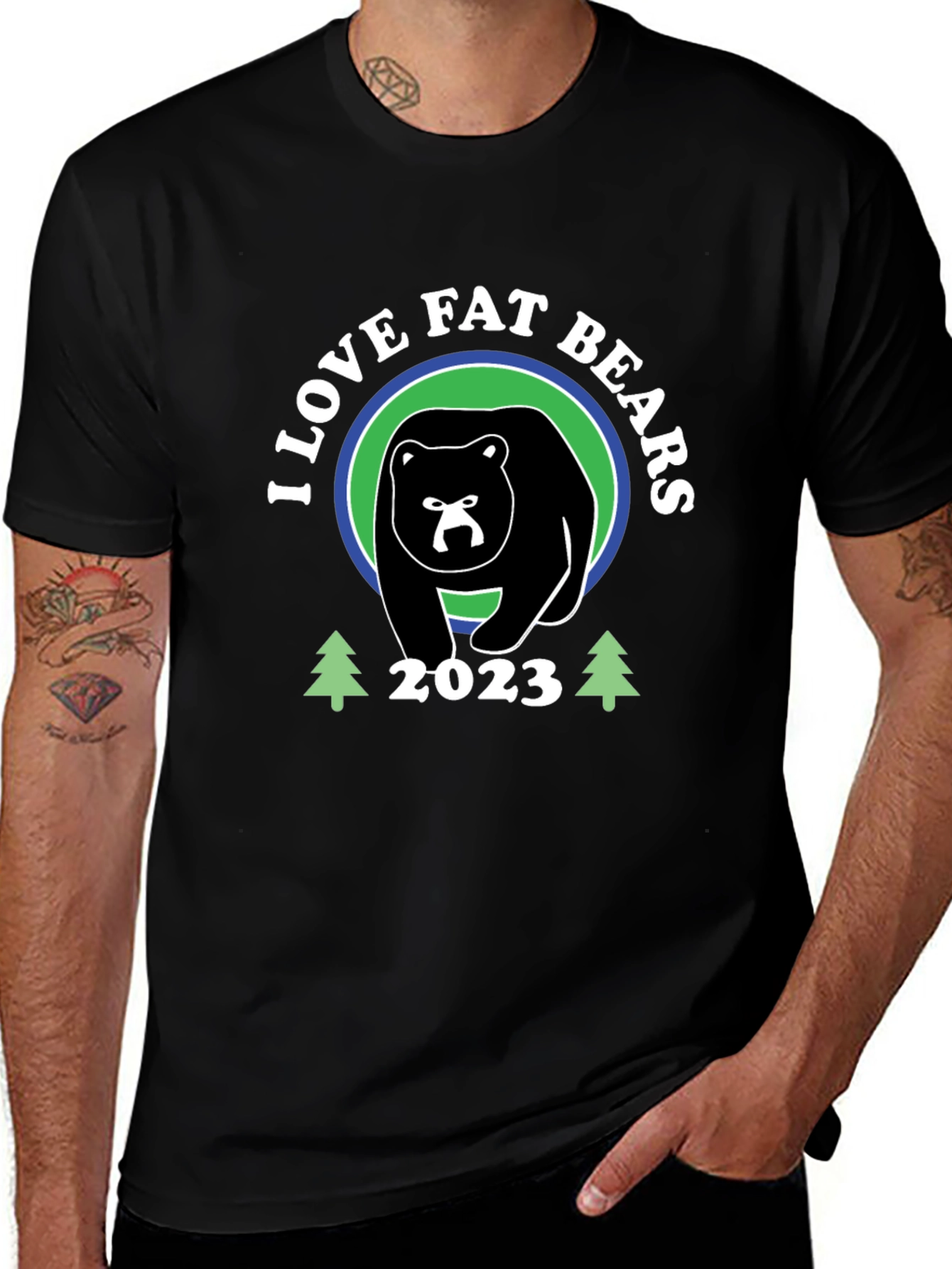 I Love Fat Bears 2023 T-Shirt