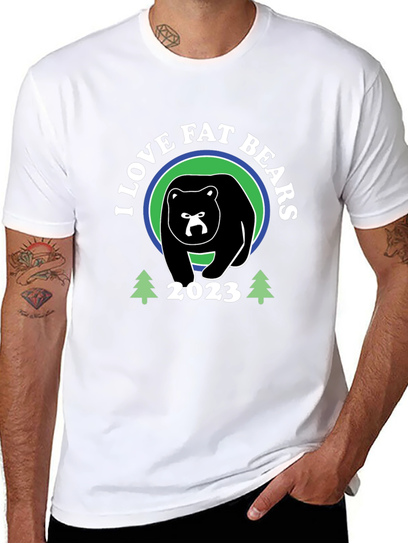 I Love Fat Bears 2023 T-Shirt