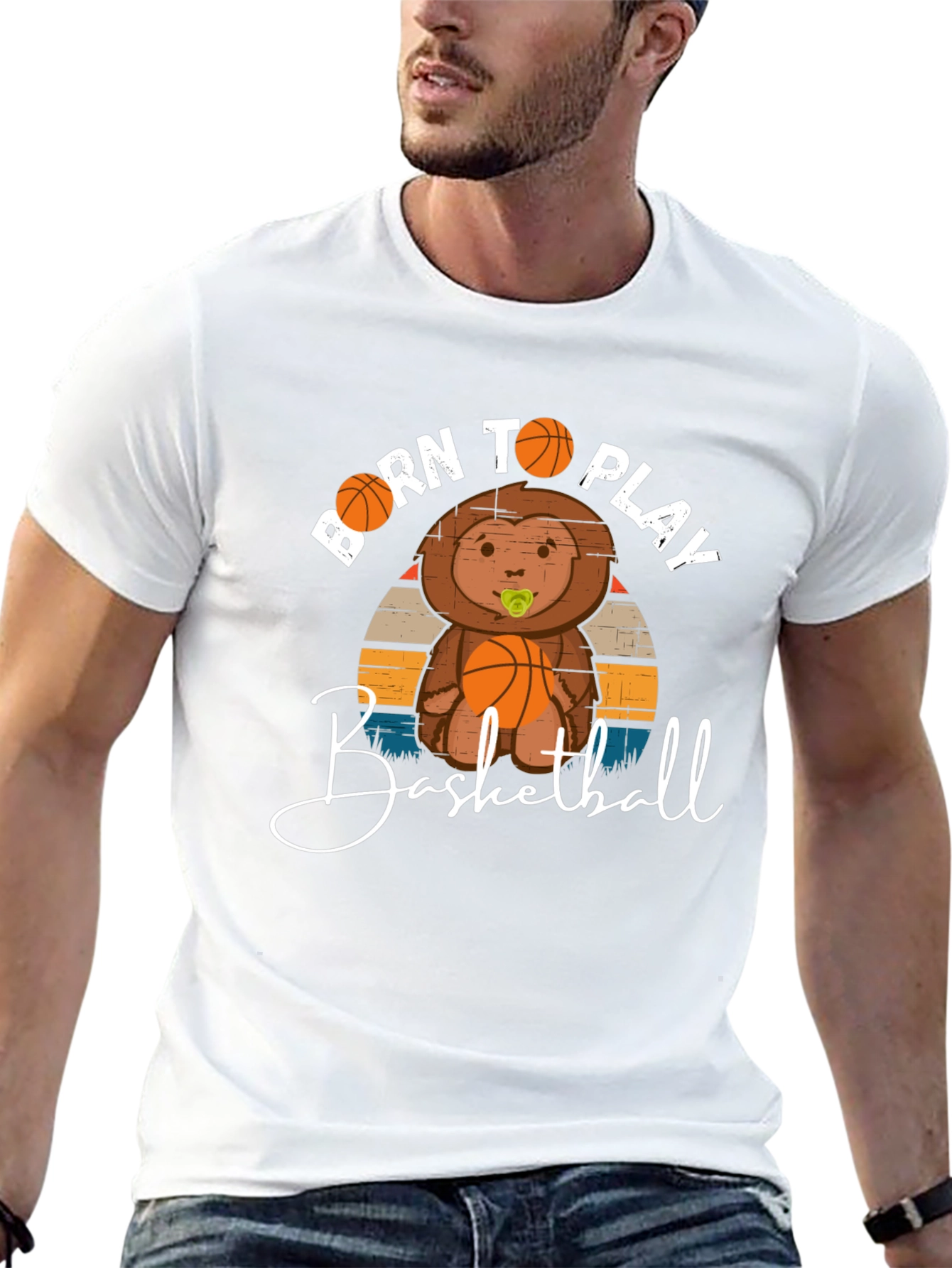 Born to Play Basketball T-Shirt