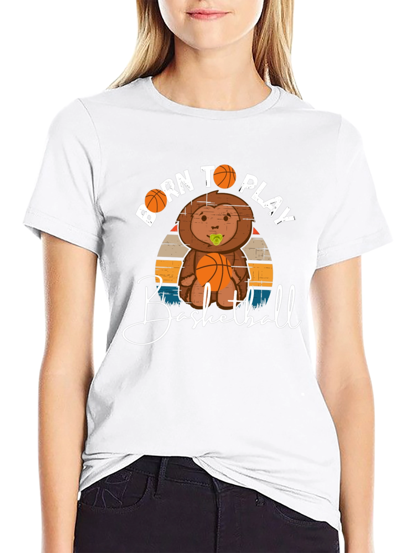 Born to Play Basketball T-Shirt