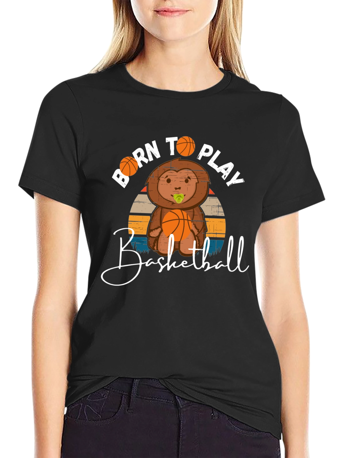 Born to Play Basketball T-Shirt