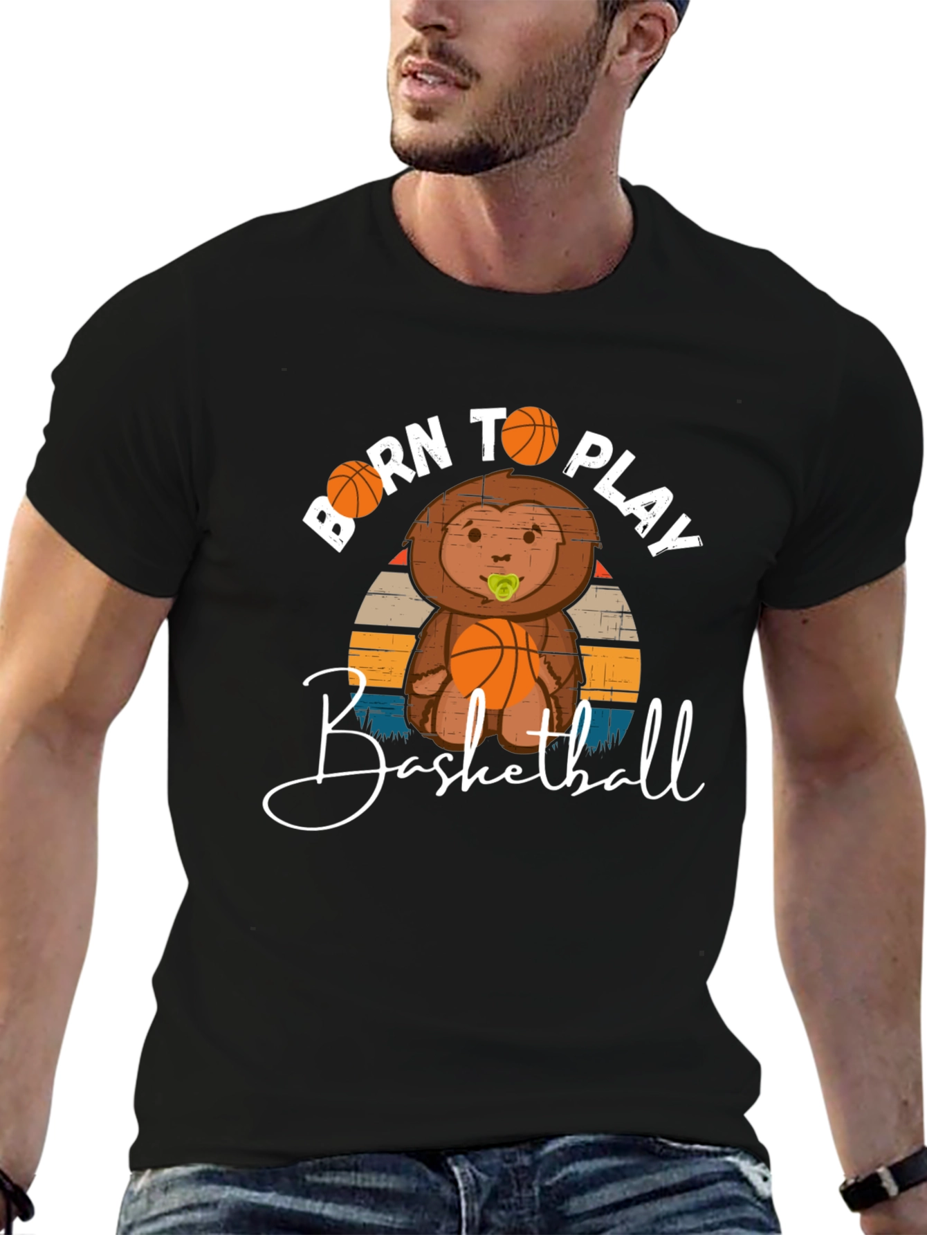 Born to Play Basketball T-Shirt