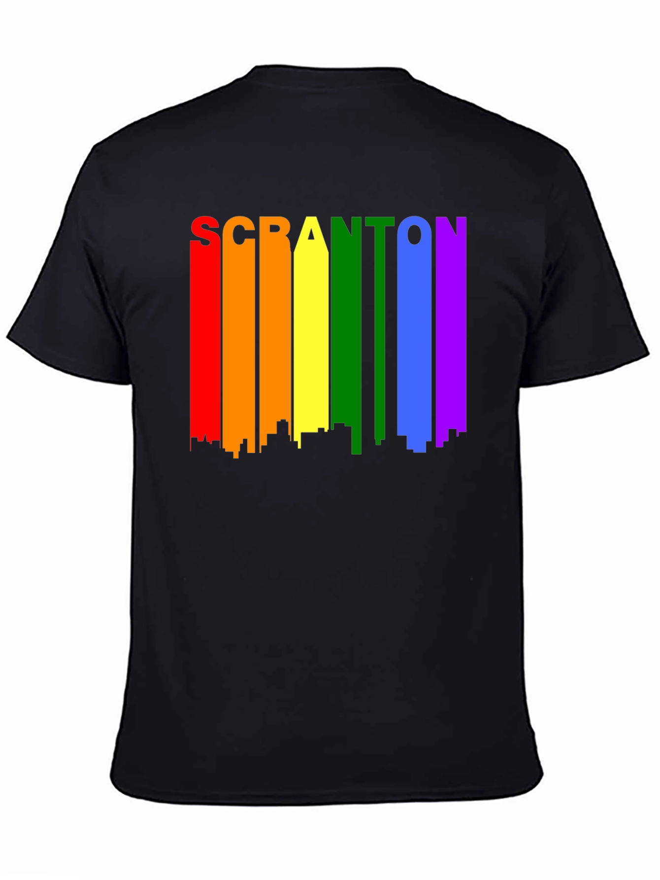 Scranton Rainbow Skyline T-Shirt