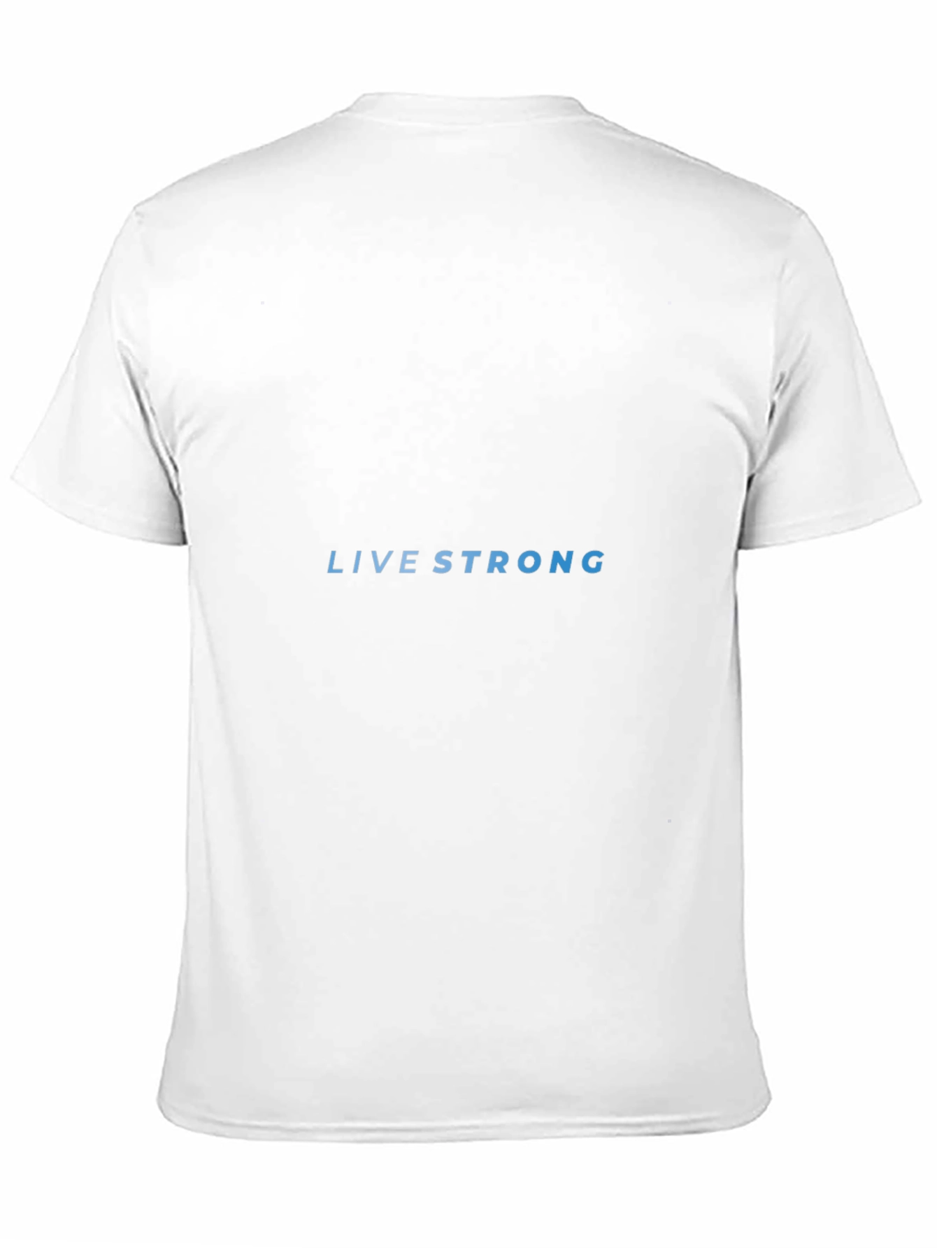 Live Strong Graphic Tee - Classic Black T-Shirt