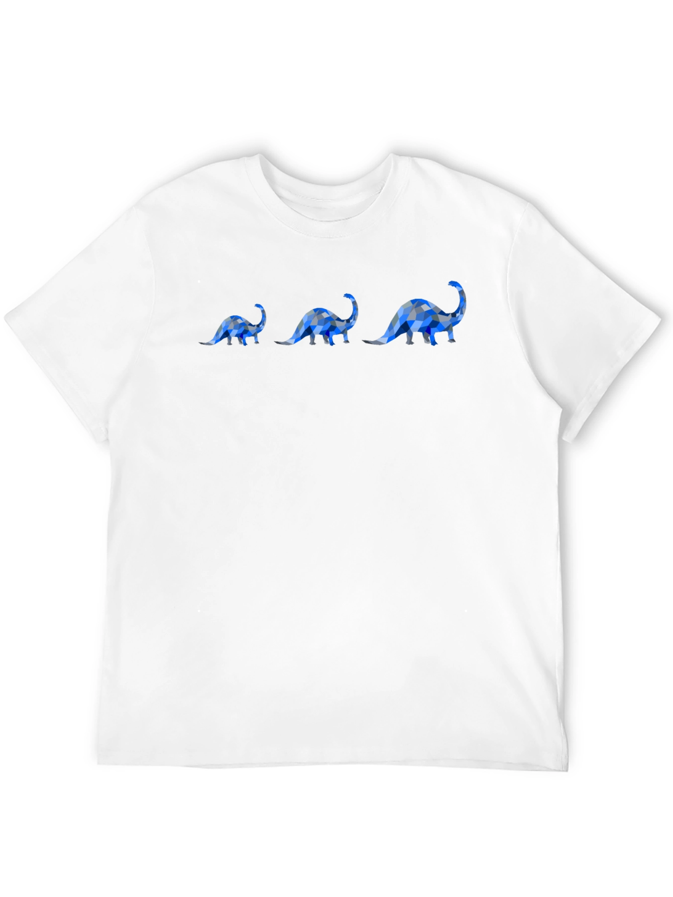 Dinosaur Pattern Black T-Shirt