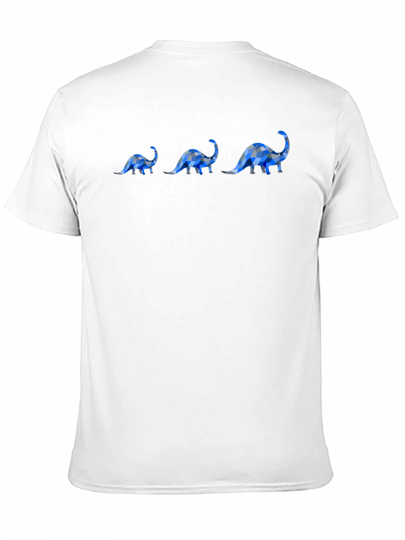 Dinosaur Pattern Black T-Shirt