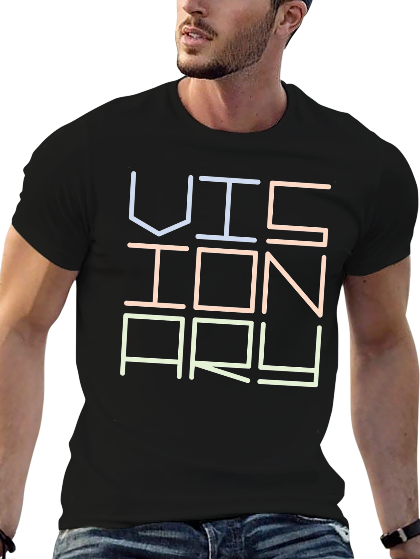 Victory T-Shirt | Geometric Design | Casual Wear