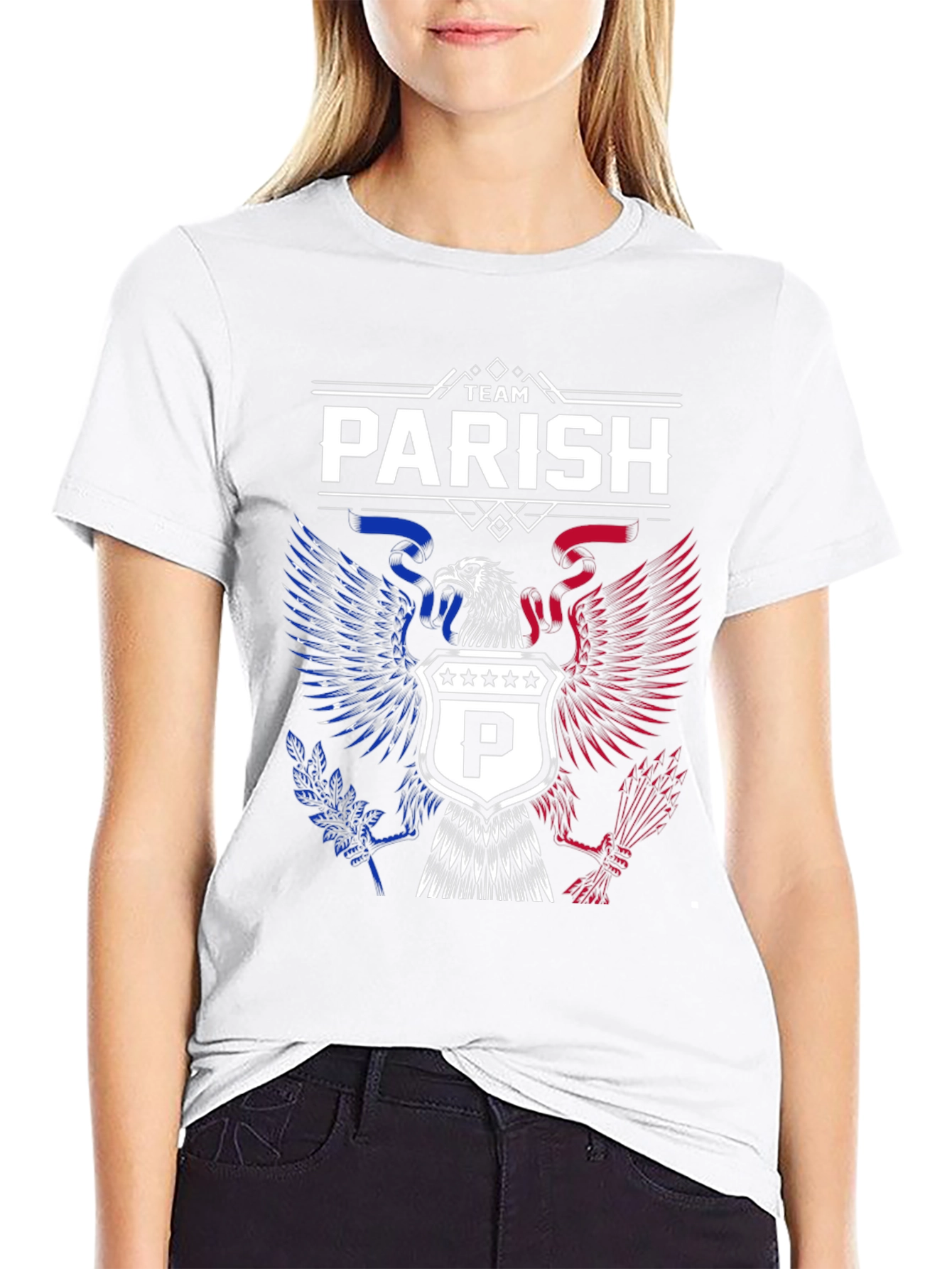 Team Parish Eagle Crest T-Shirt