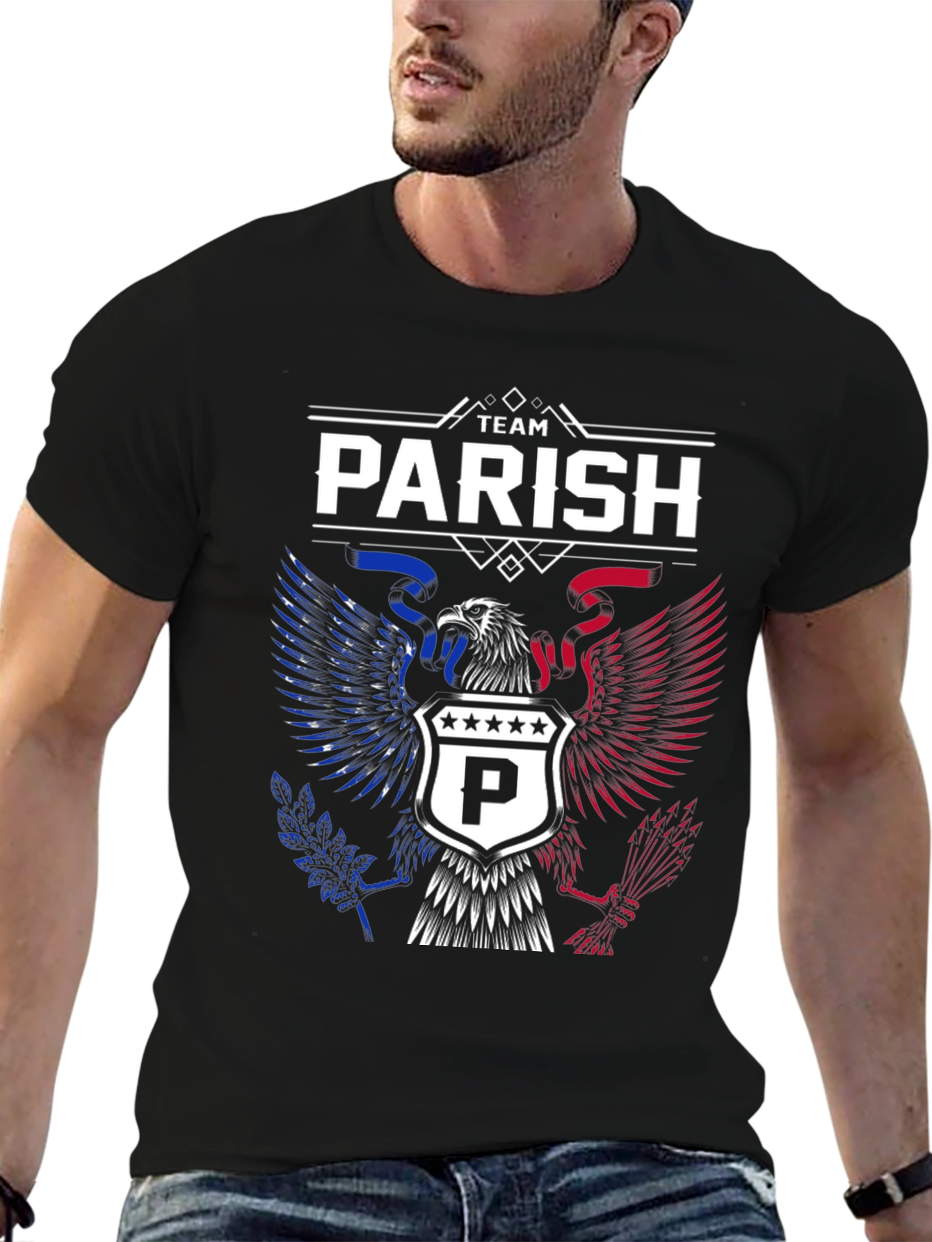 Team Parish Eagle Crest T-Shirt