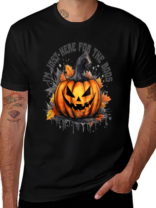 Halloween Pumpkin Boos Graphic Tee