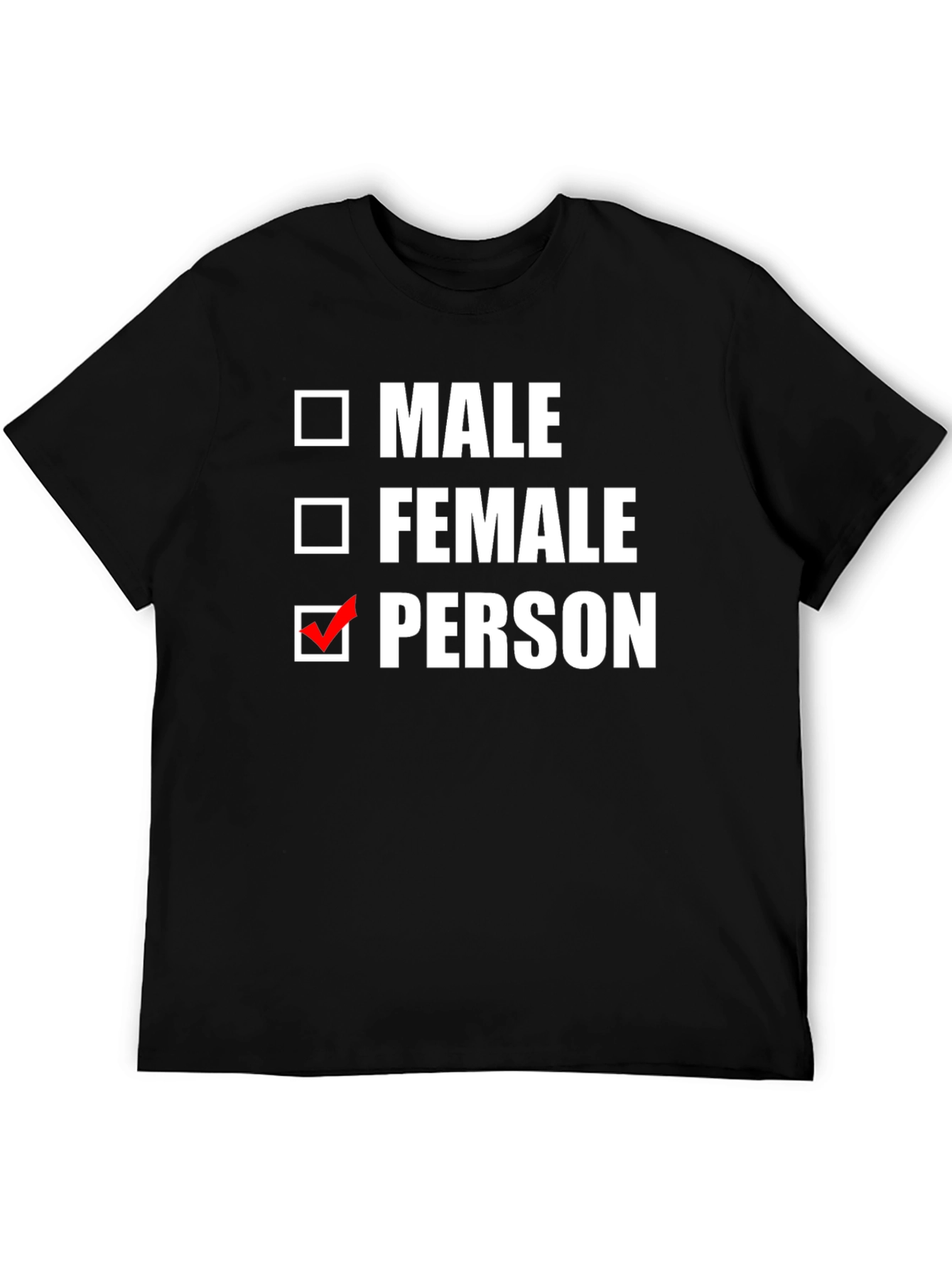 Person T-Shirt Gender Neutral