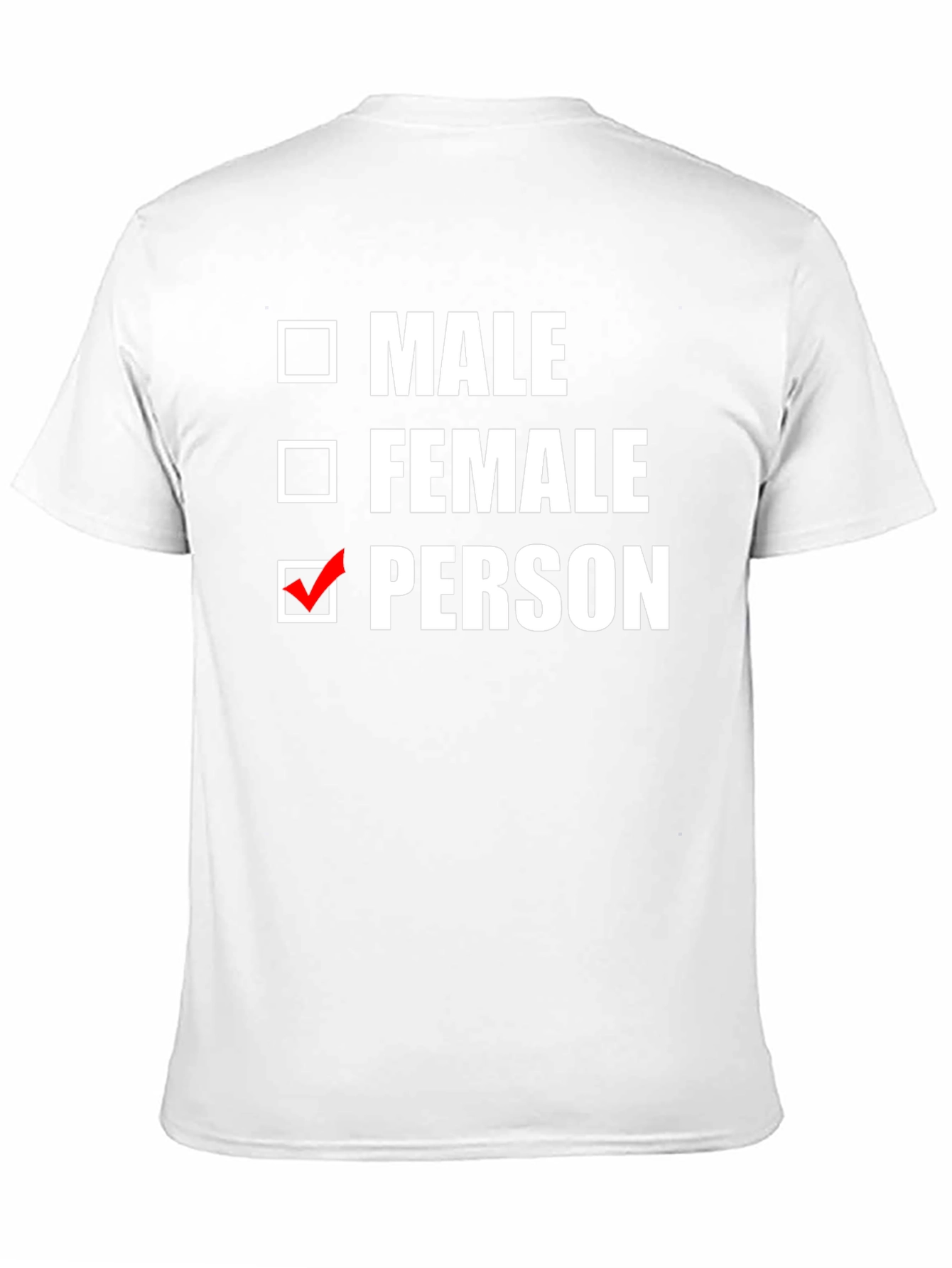 Person T-Shirt Gender Neutral
