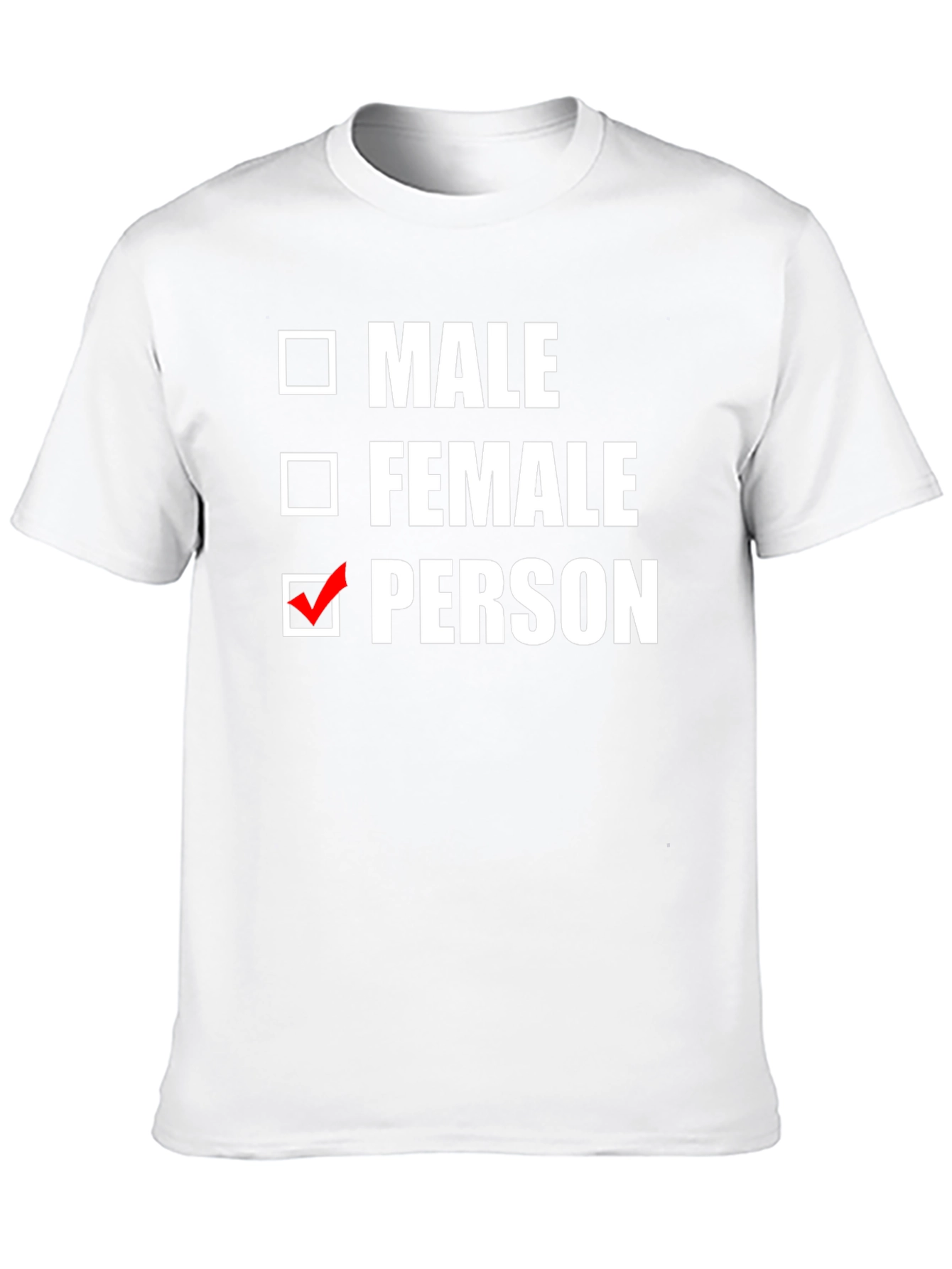 Person T-Shirt Gender Neutral