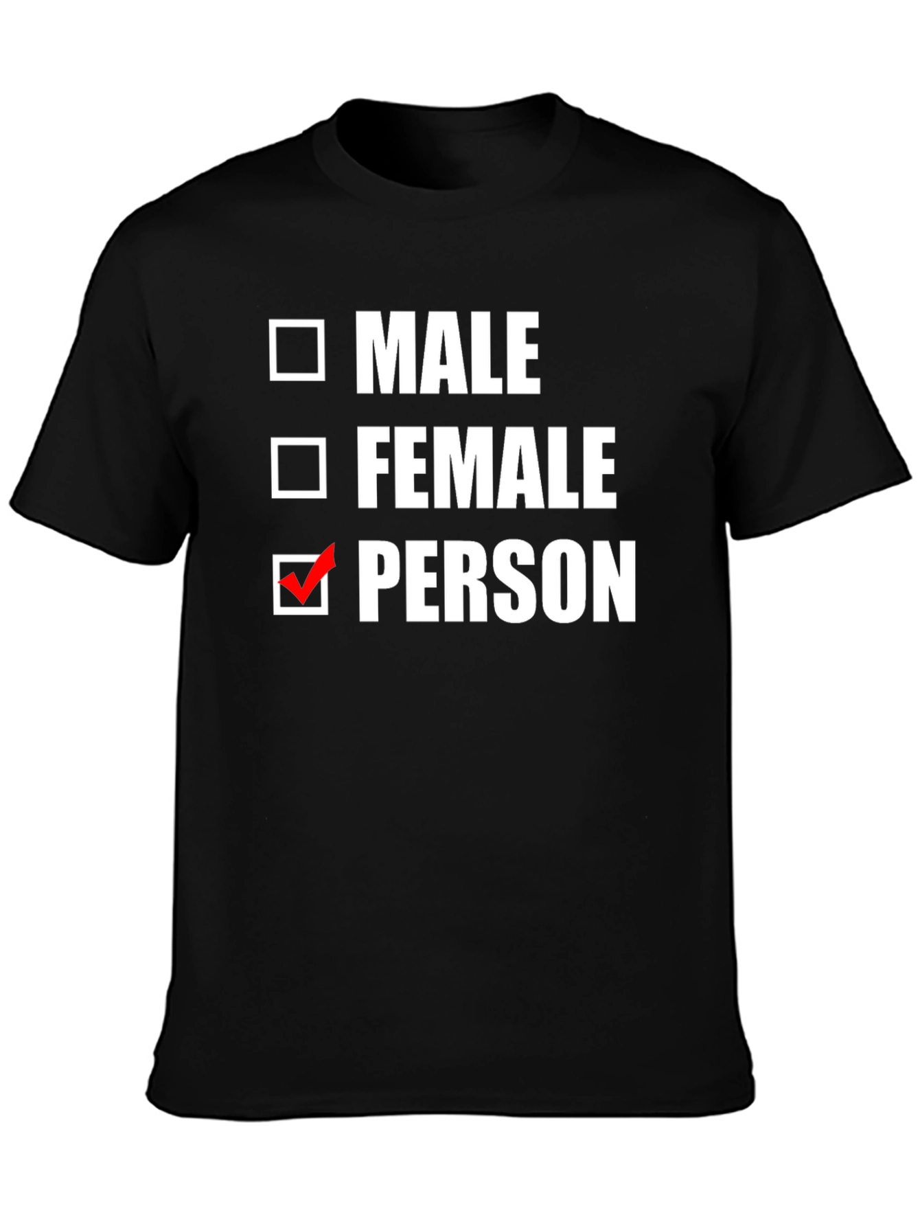 Person T-Shirt Gender Neutral
