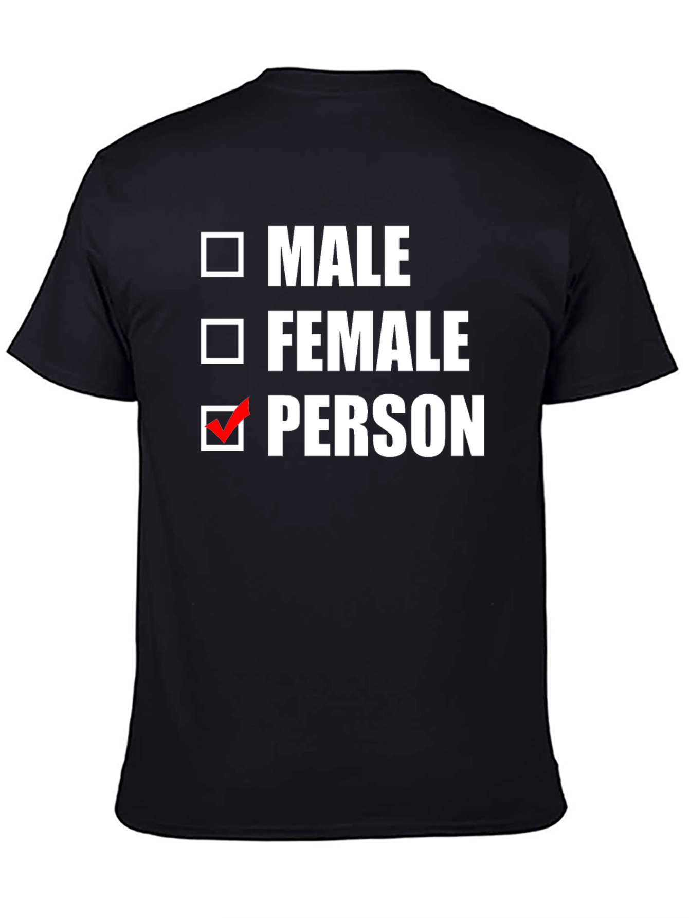 Person T-Shirt Gender Neutral