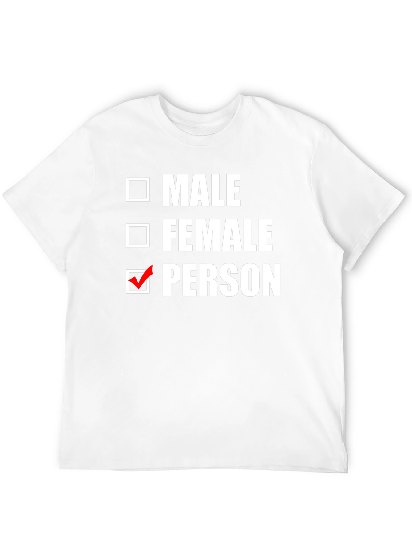 Person T-Shirt Gender Neutral