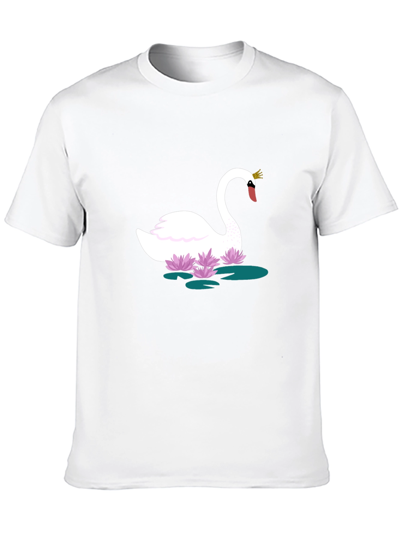 Swan Lake Graphic Tee - Stylish Unisex T-Shirt