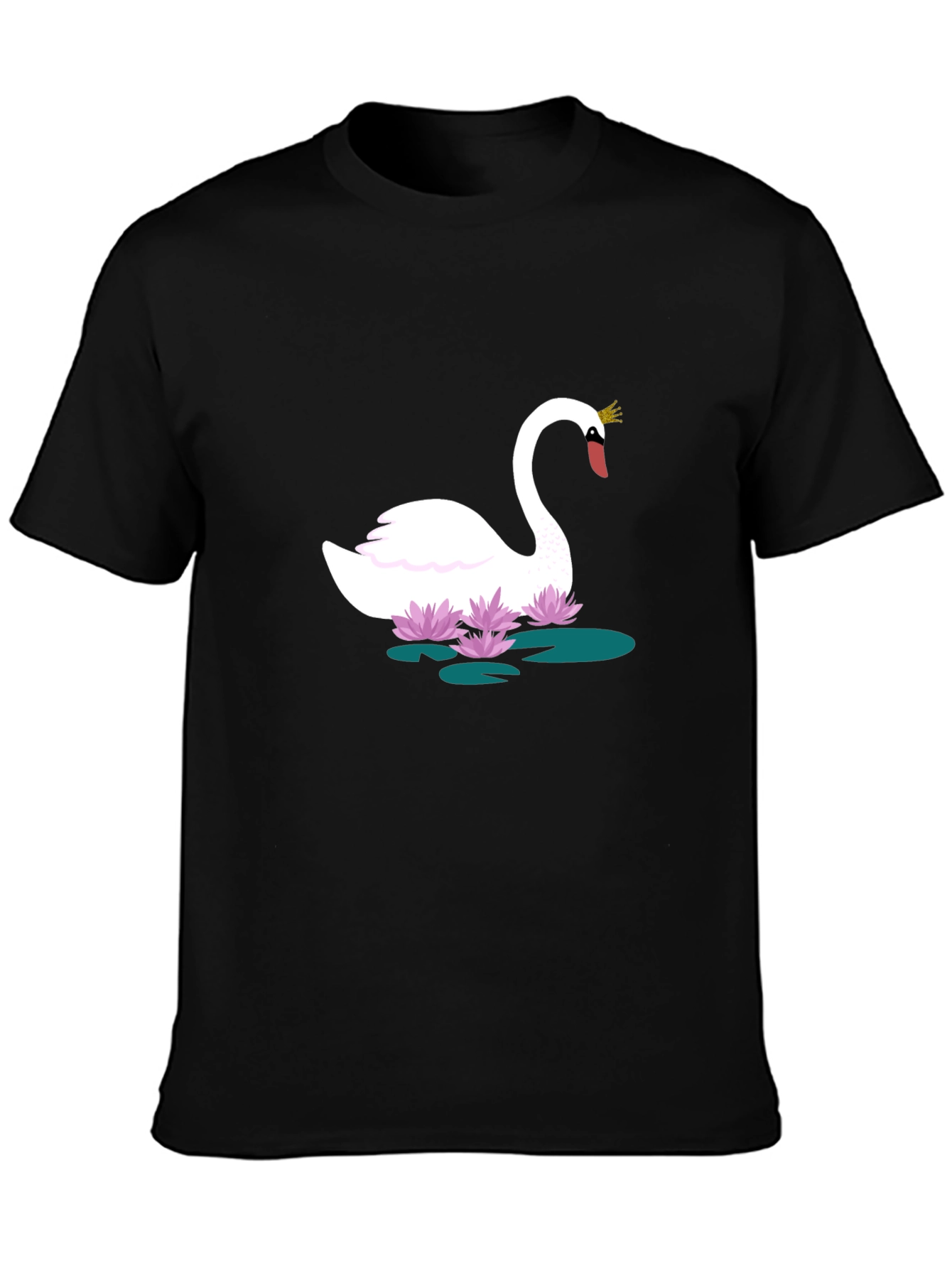 Swan Lake Graphic Tee - Stylish Unisex T-Shirt