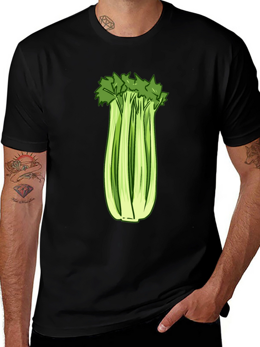 Celery Graphic Tee - Fresh & Fun Design