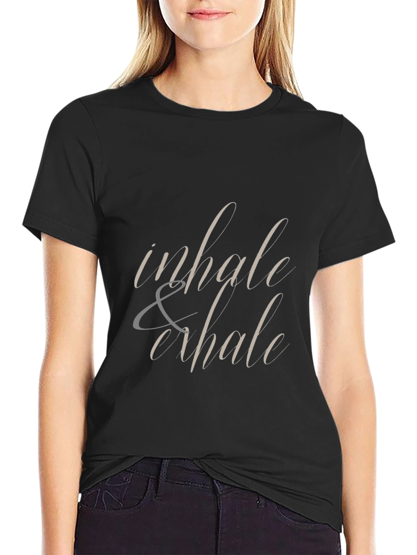 Inhale Exhale Graphic T-Shirt