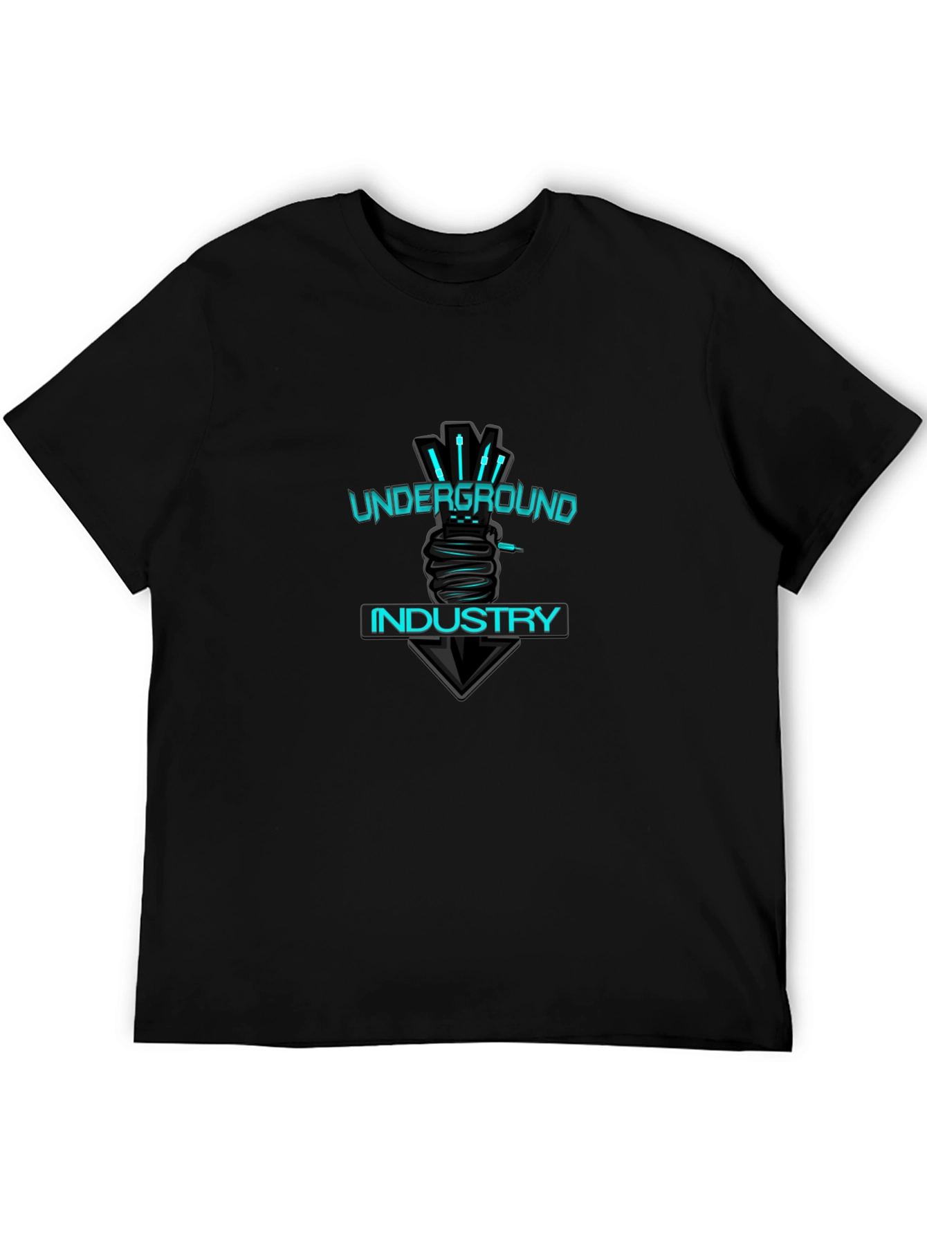 Underground Industry Graphic Tee - Black