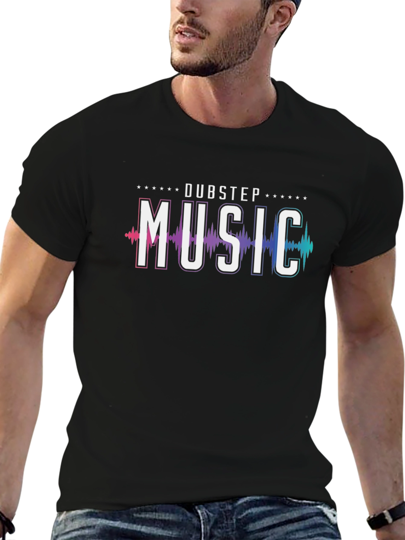 Dubstep Music T-Shirt - Black Graphic Tee
