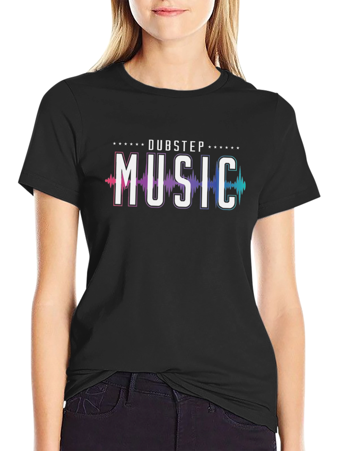 Dubstep Music T-Shirt - Black Graphic Tee