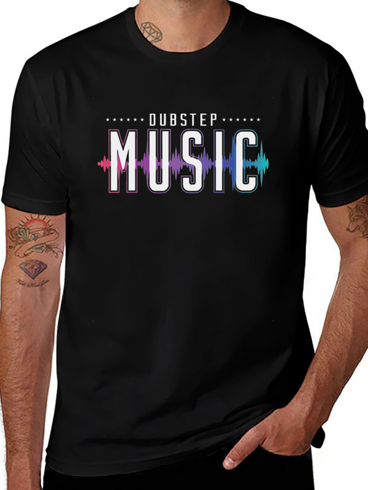 Dubstep Music T-Shirt - Black Graphic Tee