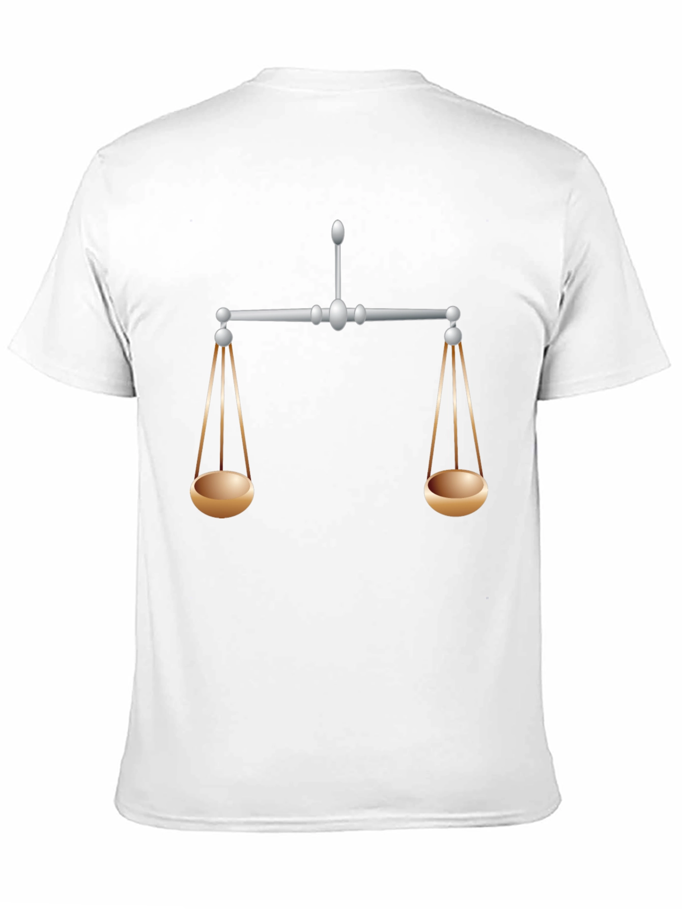 Scales of Justice Graphic Tee - Balance & Fairness