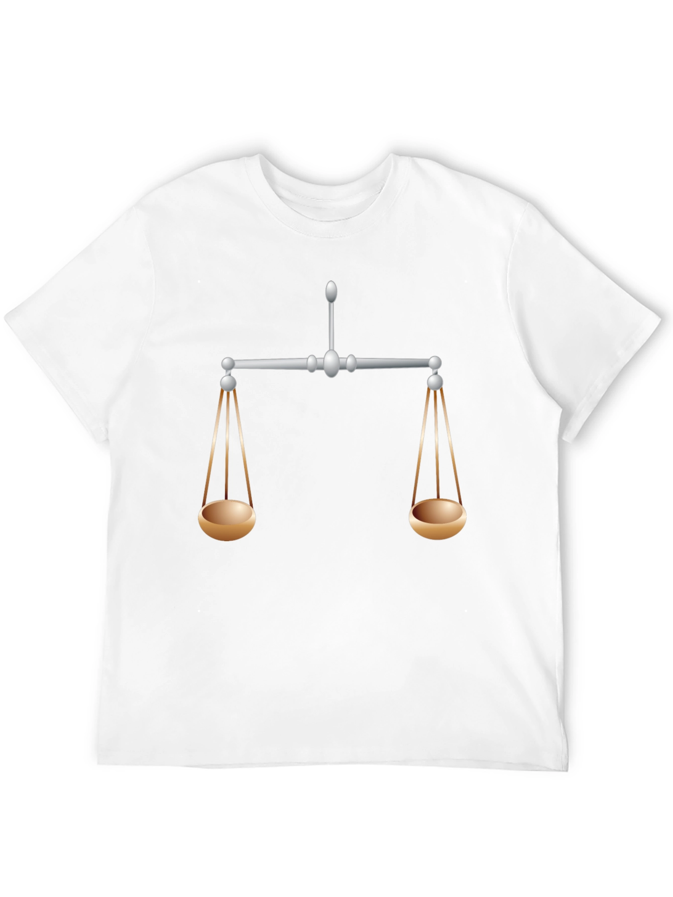 Scales of Justice Graphic Tee - Balance & Fairness
