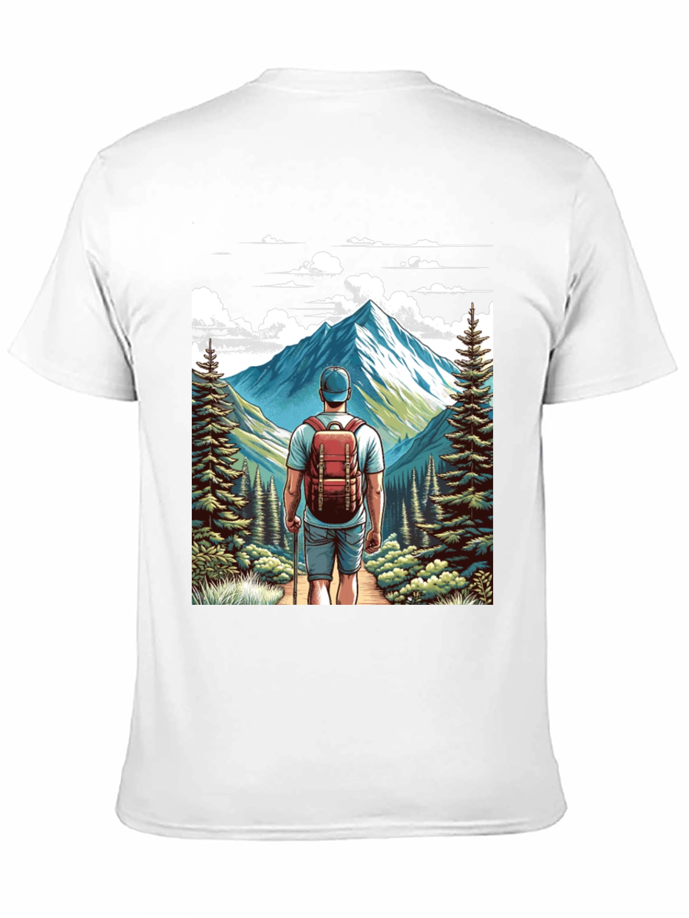 Hiker Graphic Tee - Adventure Awaits!