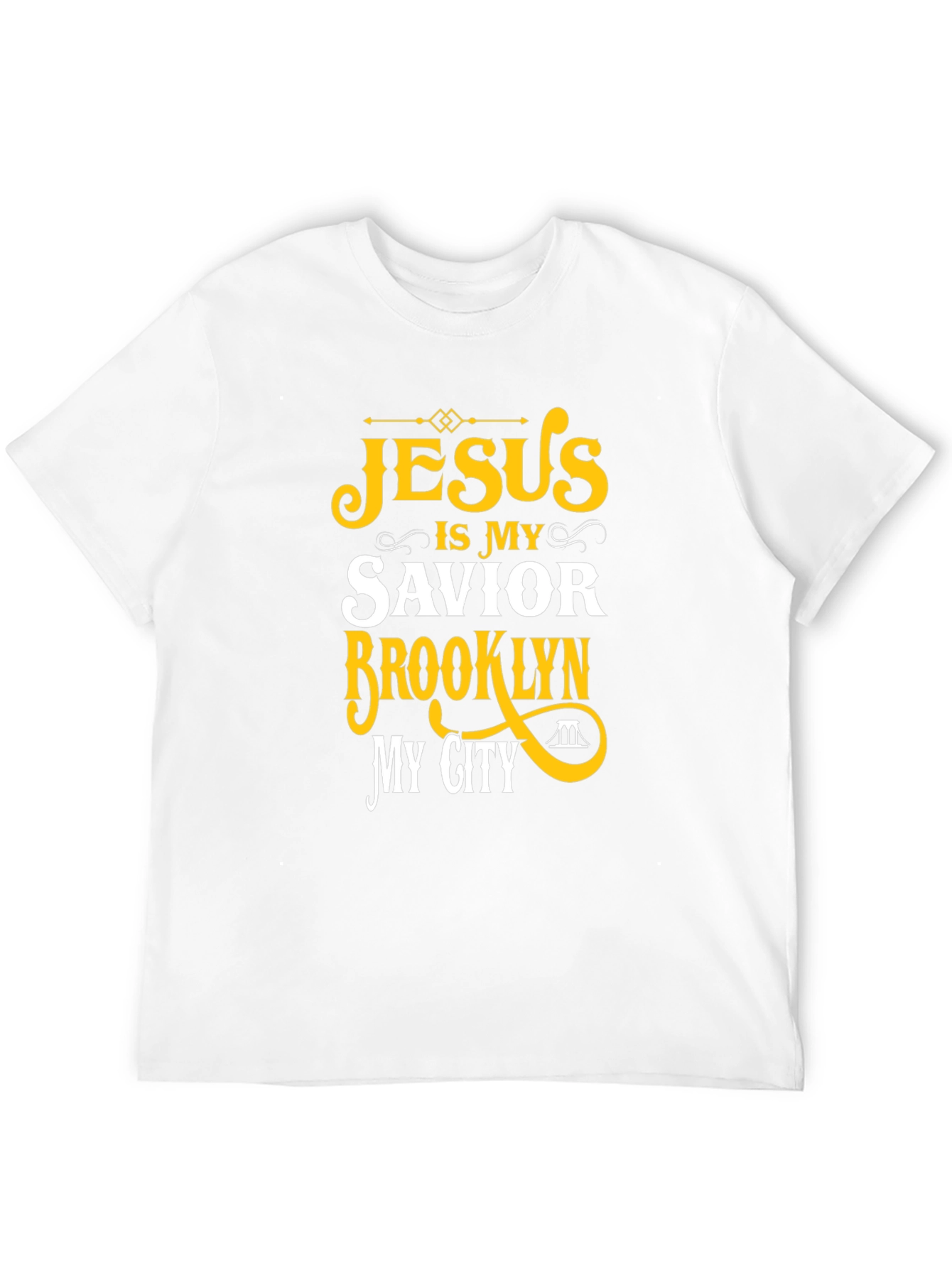 Jesus Is My Savior Brooklyn My City T-Shirt
