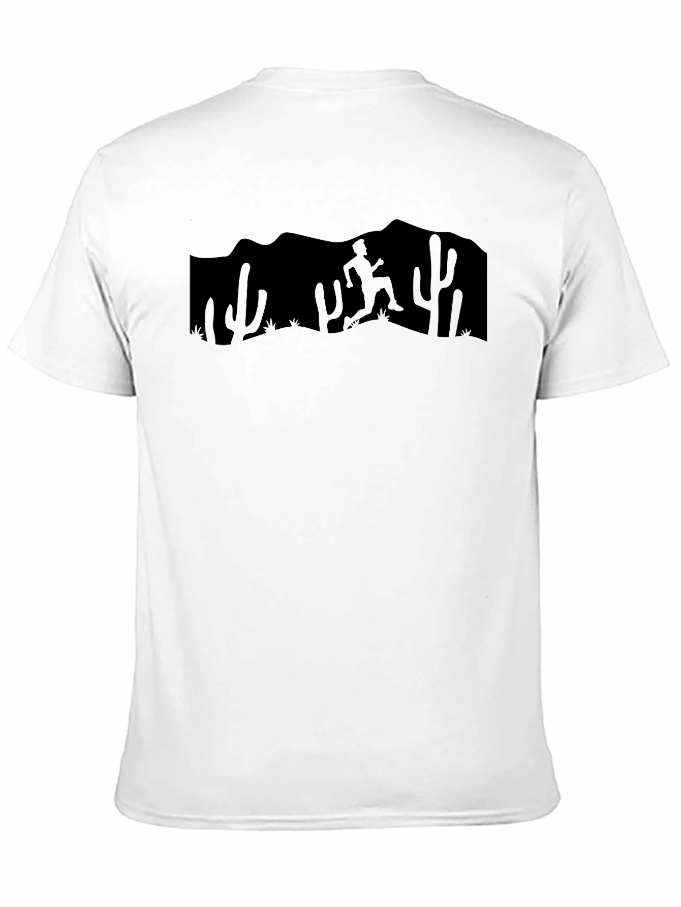 Desert Runner Graphic Tee - Mens Black T-Shirt