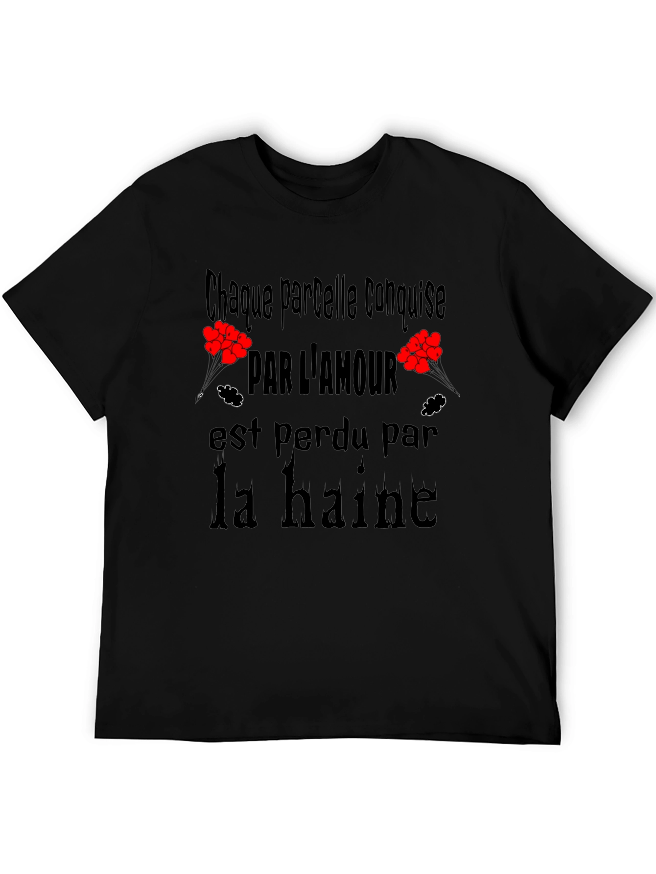 Romantic French Love Hate T-Shirt