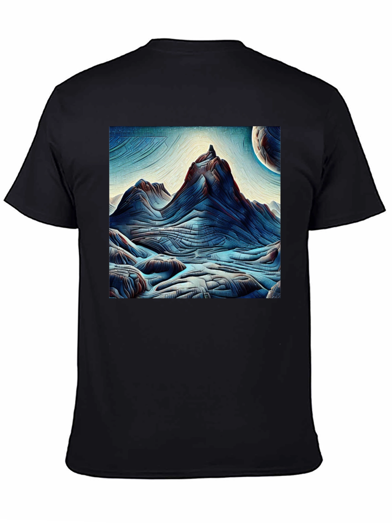 Abstract Mountain Graphic Tee