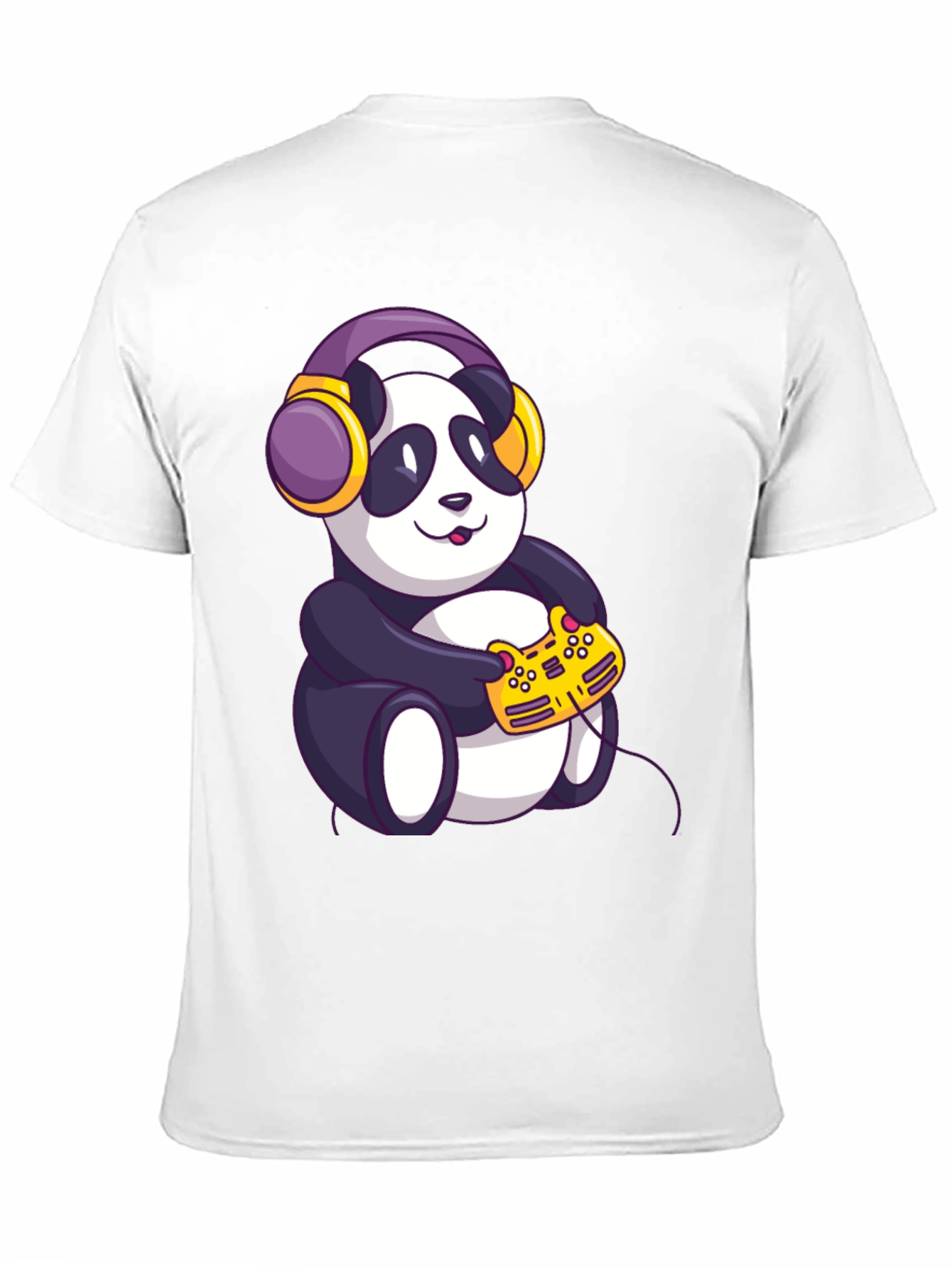 Gamer Panda T-Shirt - Playful Graphic Tee