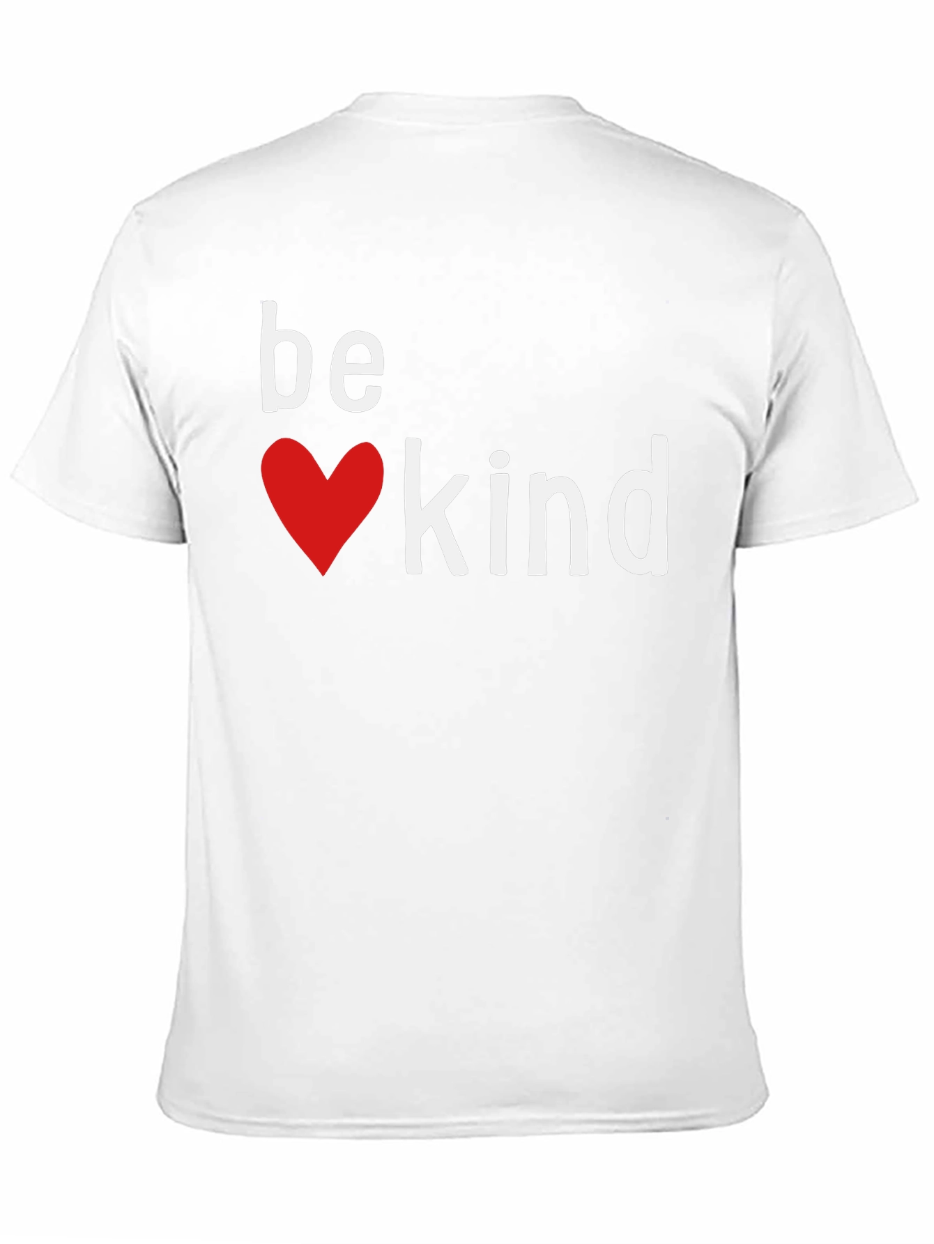 Be Kind Heart Graphic Tee - Black