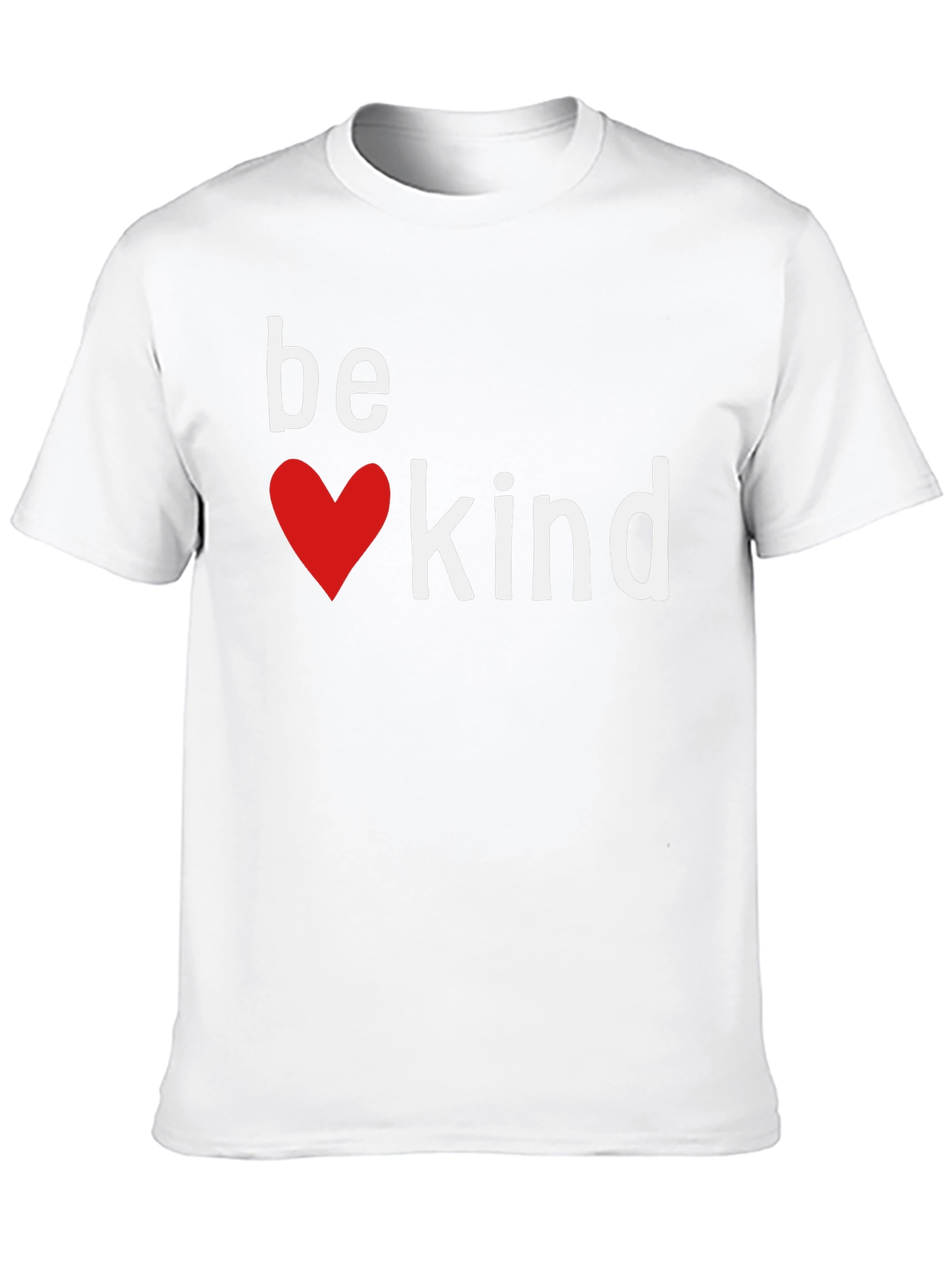 Be Kind Heart Graphic Tee - Black
