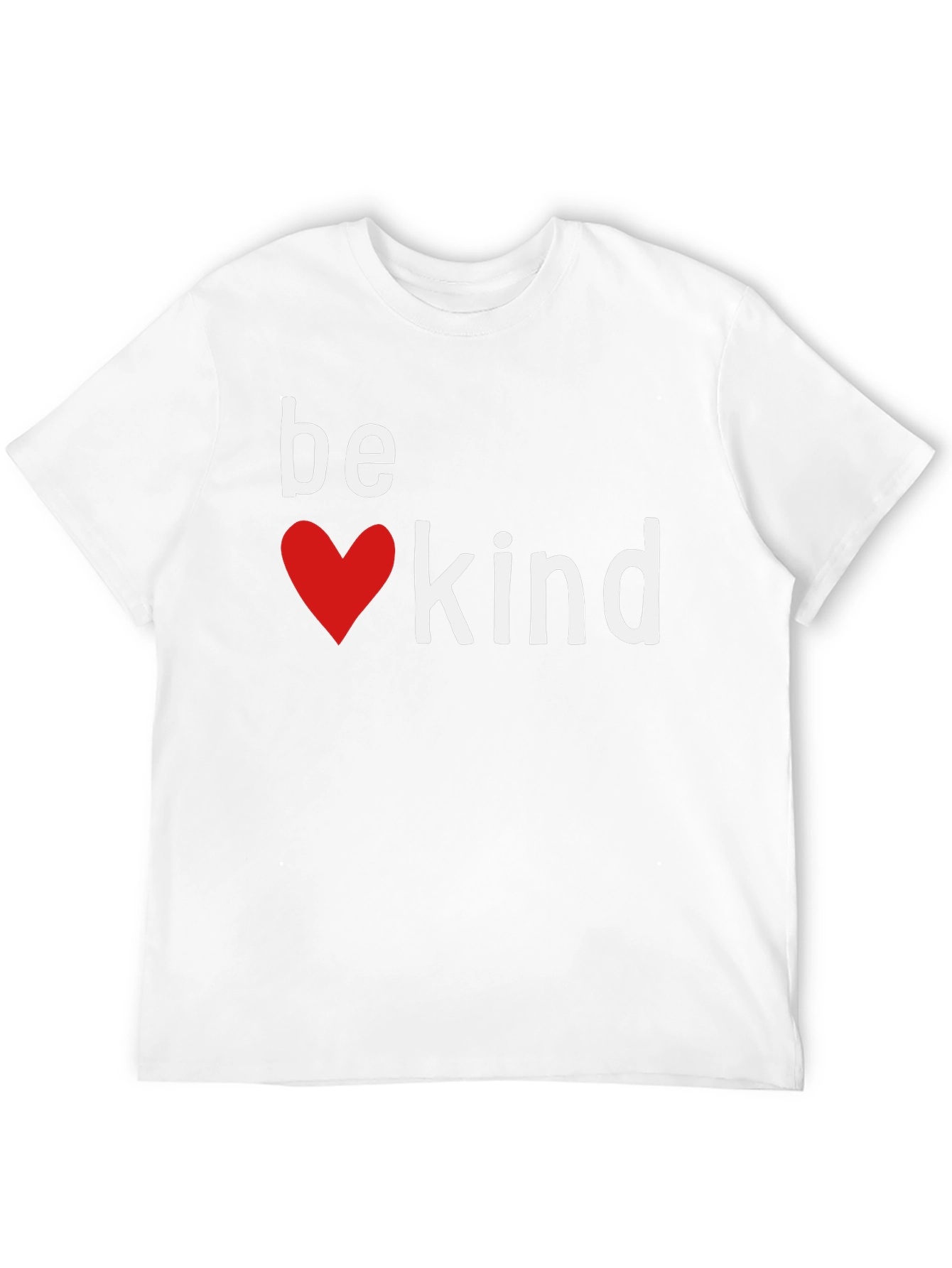 Be Kind Heart Graphic Tee - Black