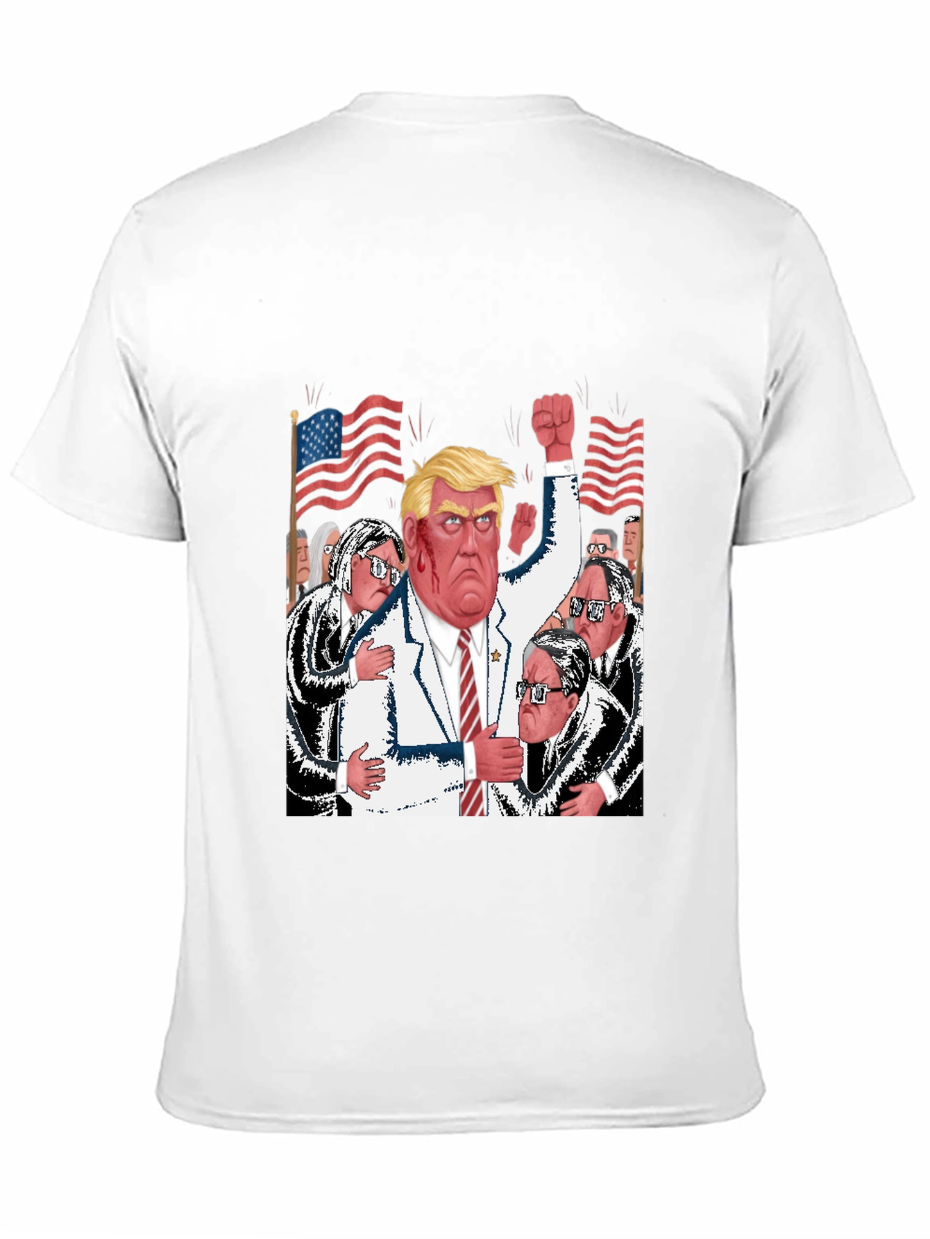 Trump Political Cartoon T-Shirt